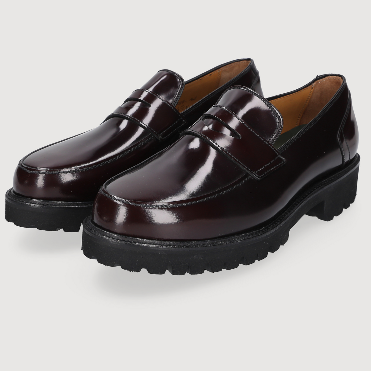 Henry Stevens Herren Loafer Haywood Penny Bordeaux