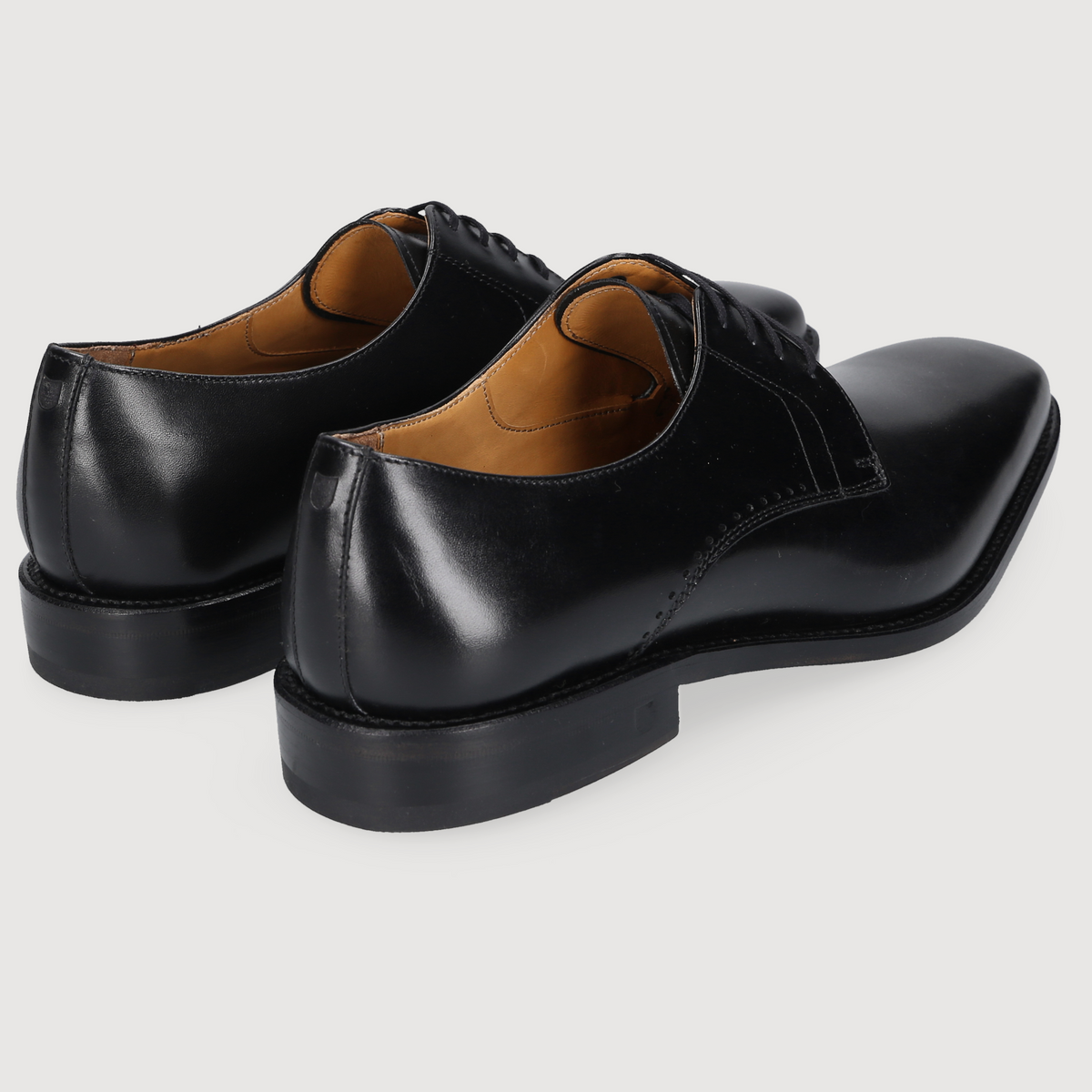Henry Stevens Herren Klassiker Liam Plain Black