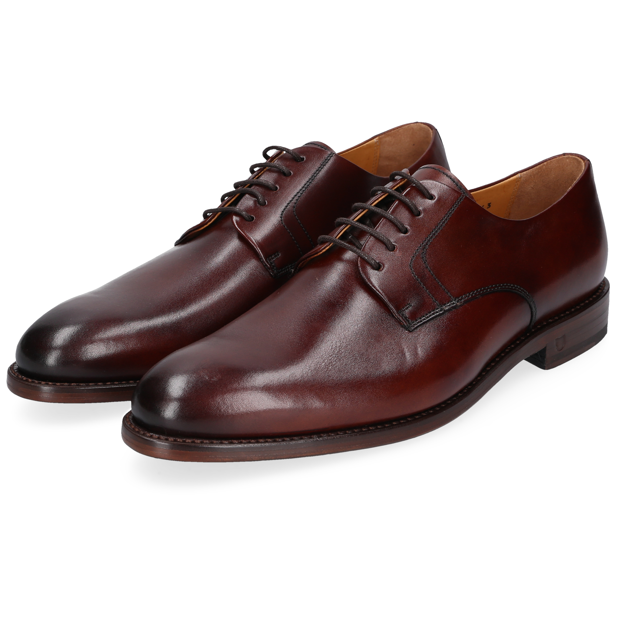 Henry Stevens Herren Businessschuhe Marshall PD - Schwarzbraun