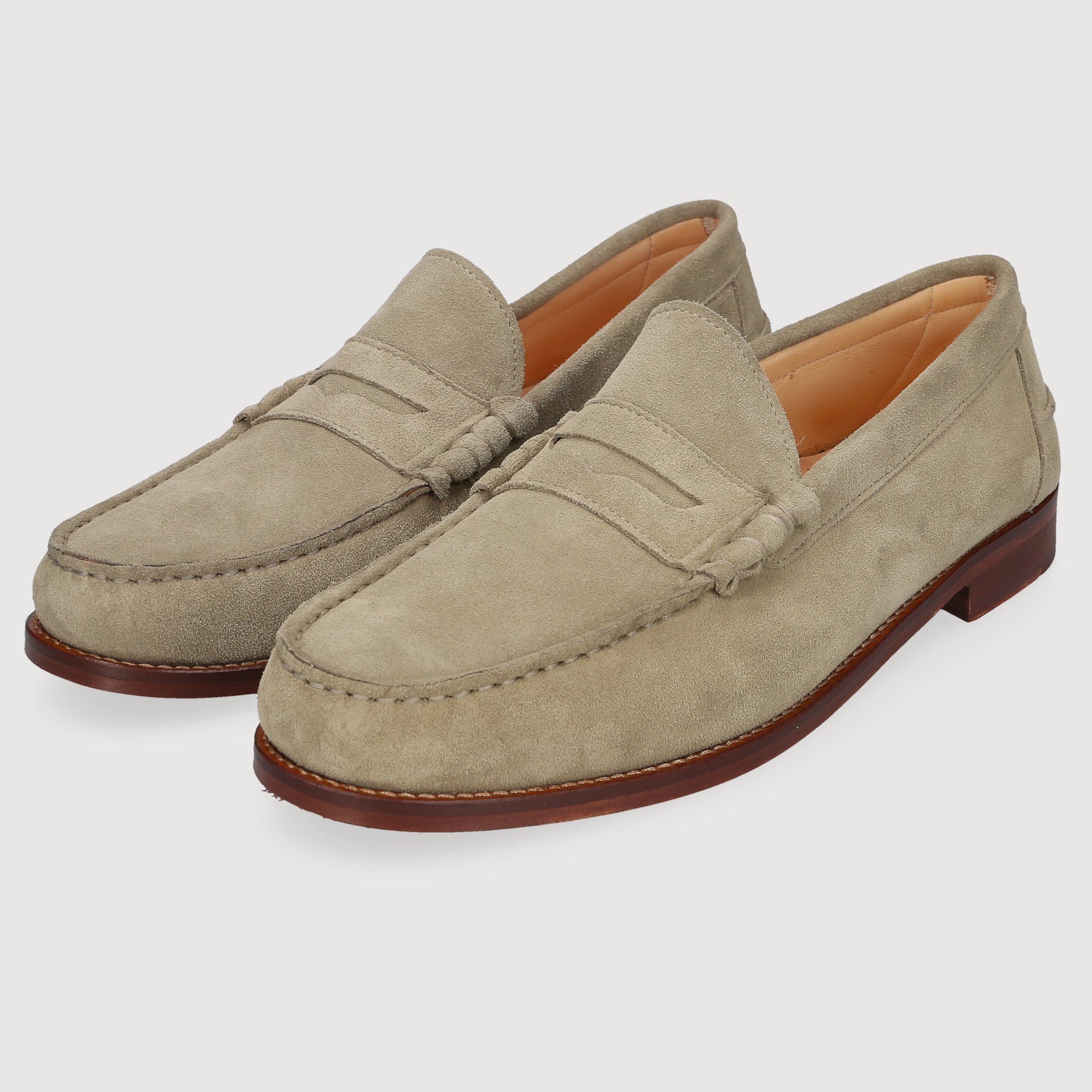 Henry Stevens Herren Loafer Riley Penny Beige