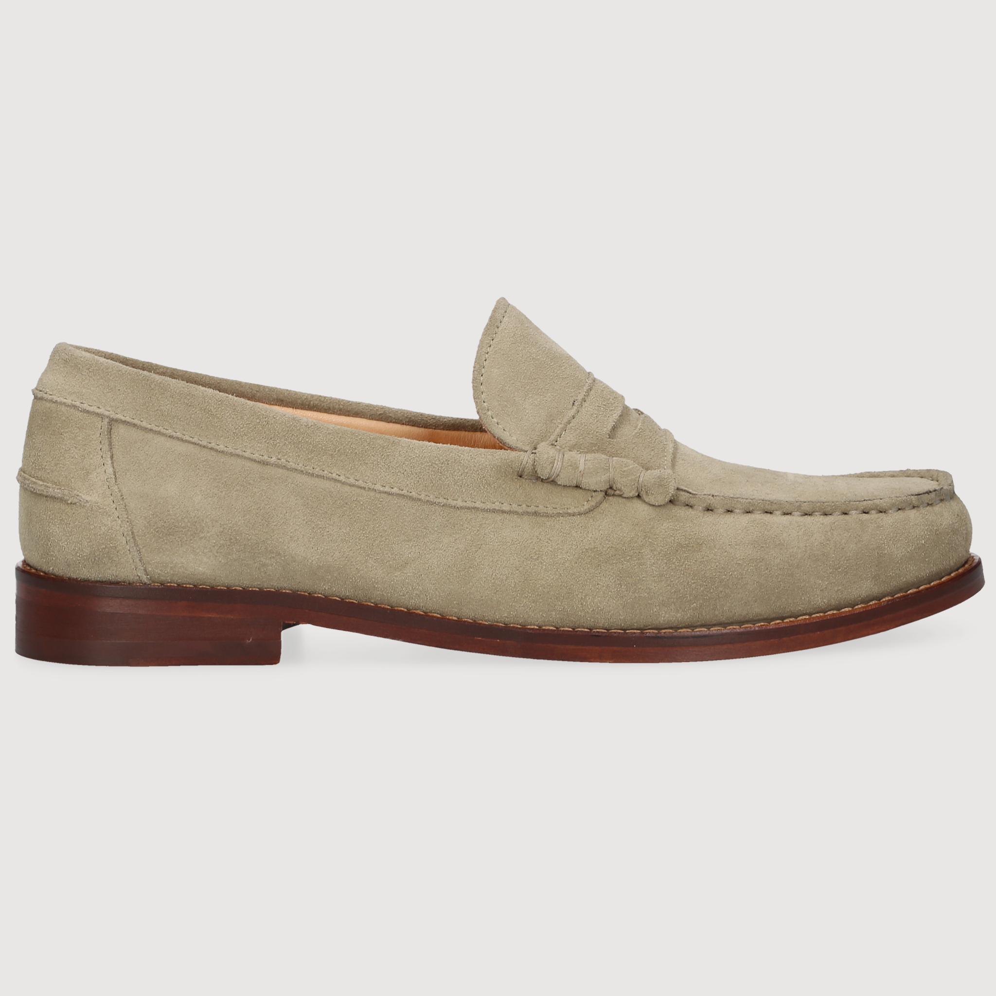 Henry Stevens Herren Loafer Riley Penny Beige