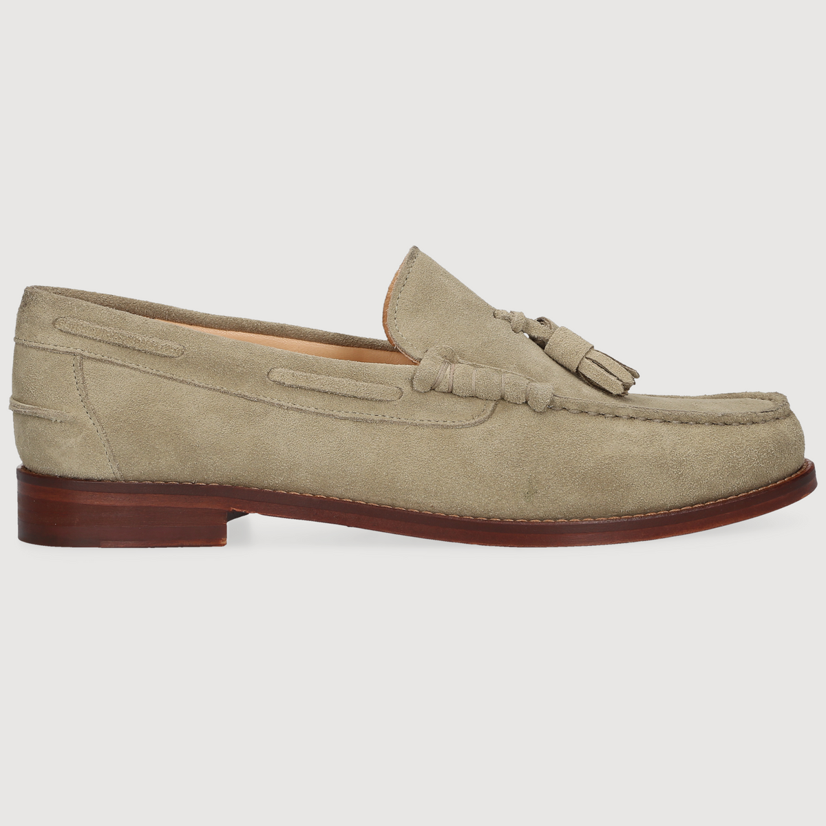 Henry Stevens Herren Loafer Riley Tassel Beige