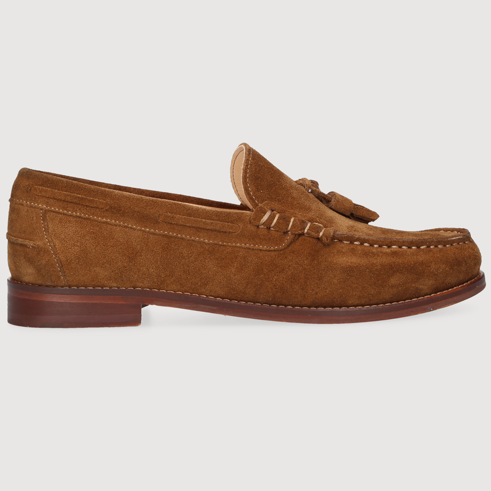 Henry Stevens Herren Loafer Riley Tassel Caramel