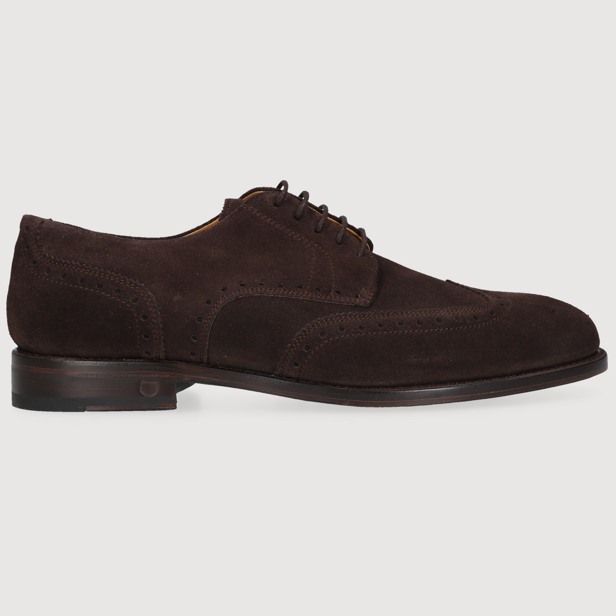 Henry Stevens Herren Klassiker Winston Full-Brogue Dark brown