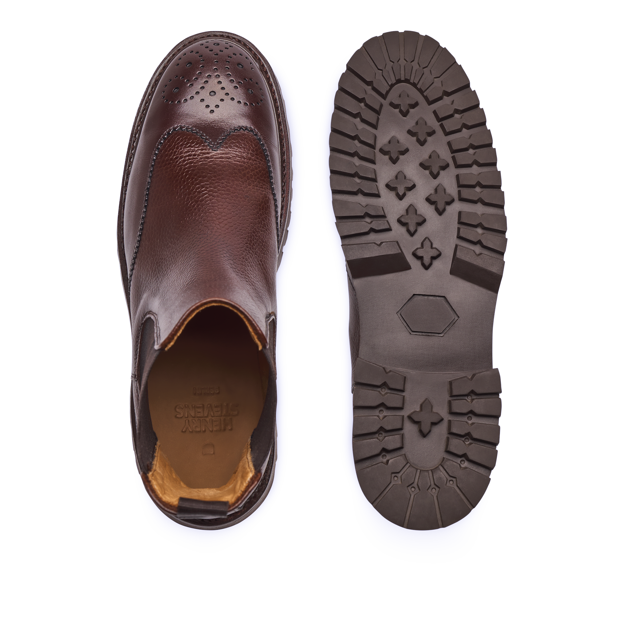 Henry Stevens Damen Bonnie FBCB3 - Dark Brown