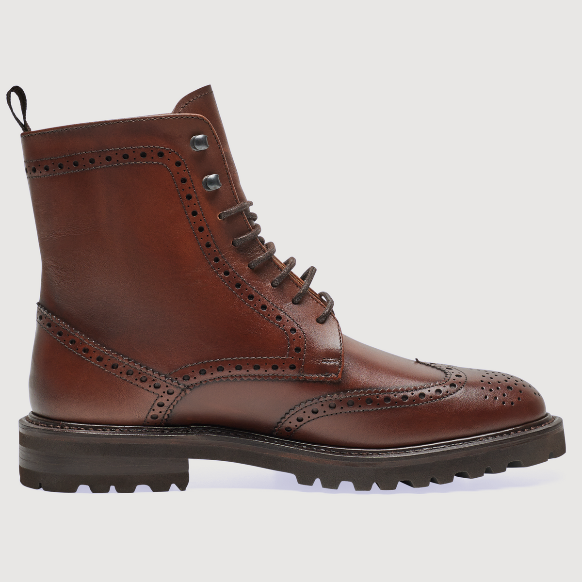 Henry Stevens Damen Stiefeletten Bonnie FBDB5 - Mittelbraun