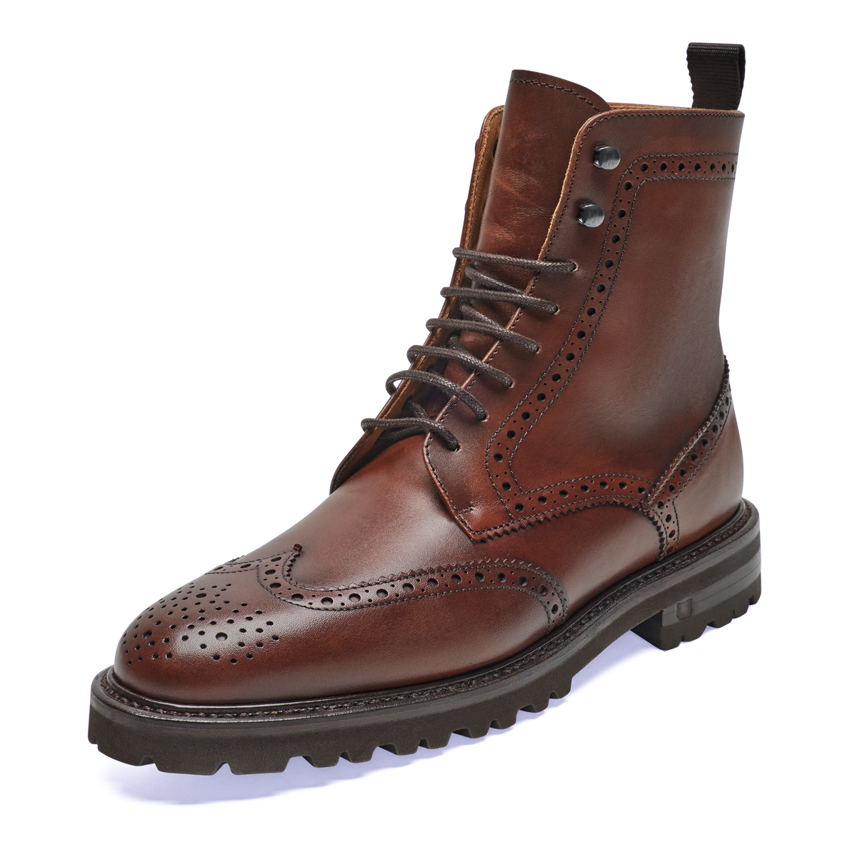 Henry Stevens Damen Stiefeletten Bonnie FBDB5 - Mittelbraun