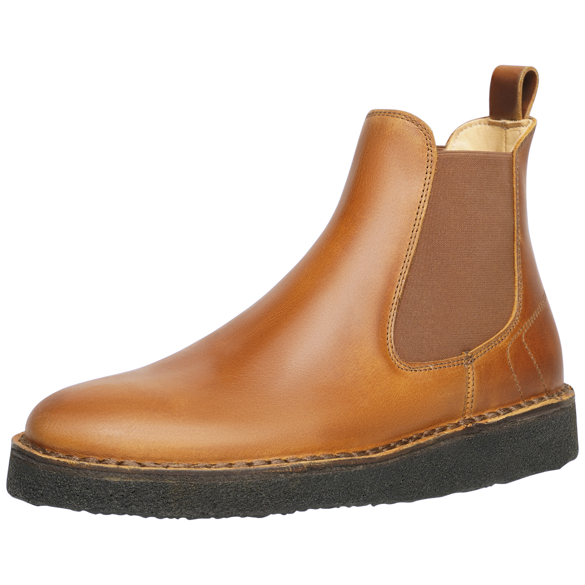 Henry Stevens Damen Boot Betty Plain Cognac