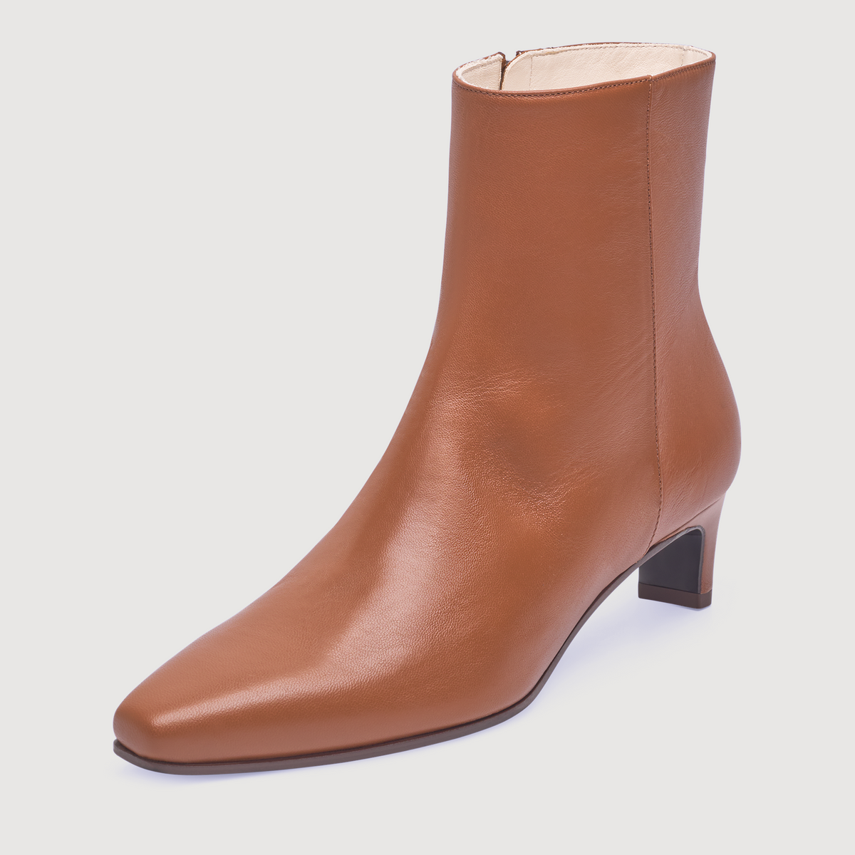 Henry Stevens Damen Boot Madison Plain Braun
