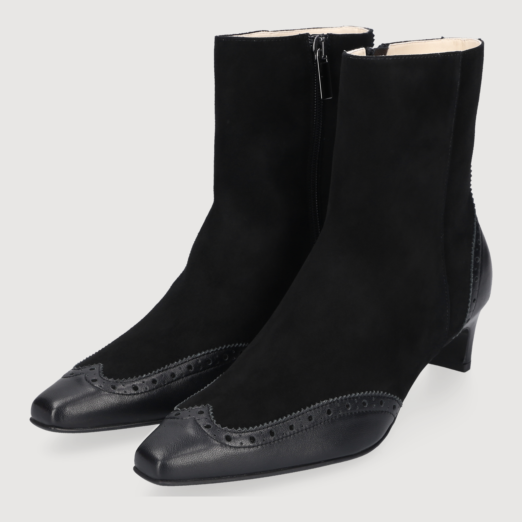 Henry Stevens Damen Stiefeletten Madison ZB40 - Schwarz