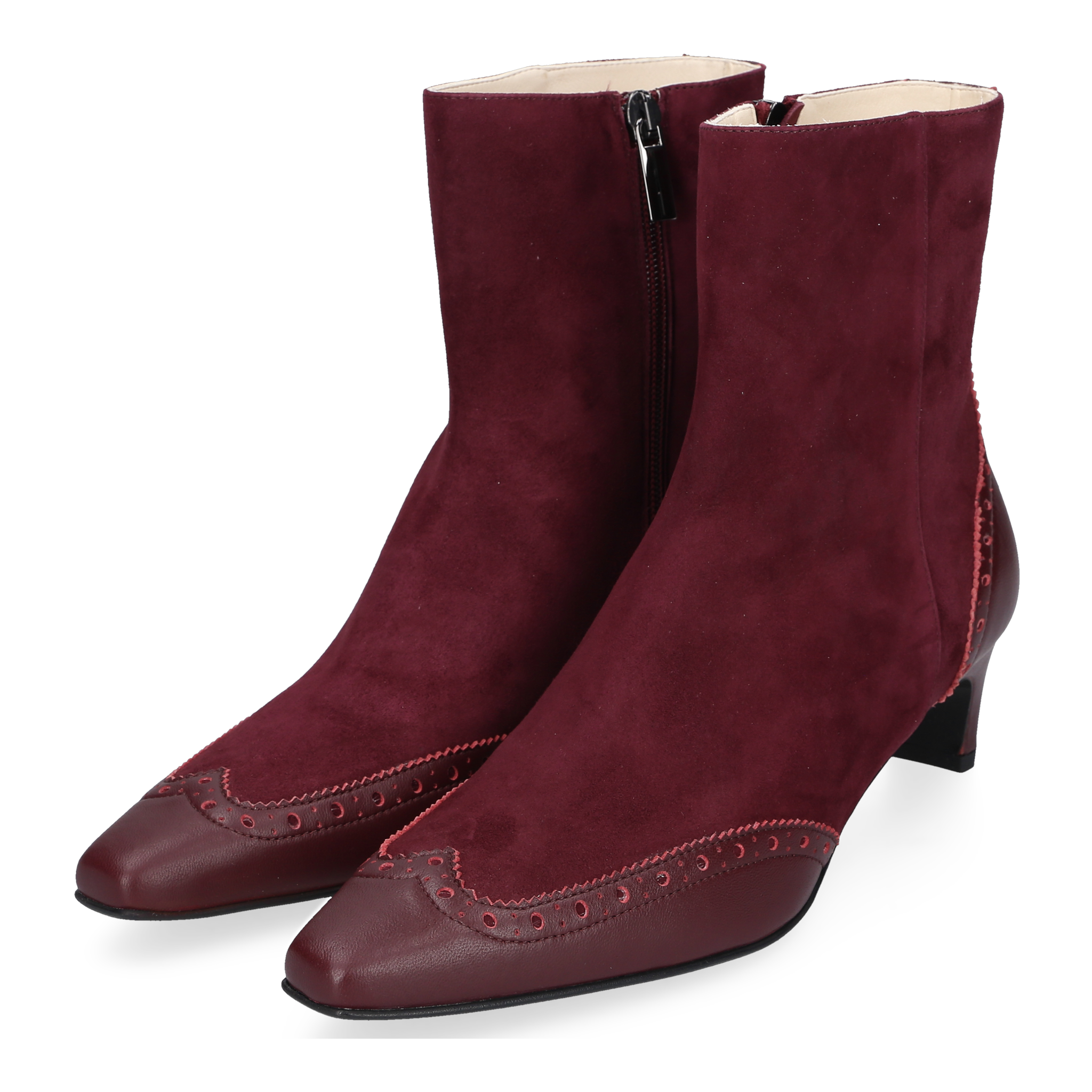 Henry Stevens Damen Stiefeletten Madison ZB40 - Bordeaux
