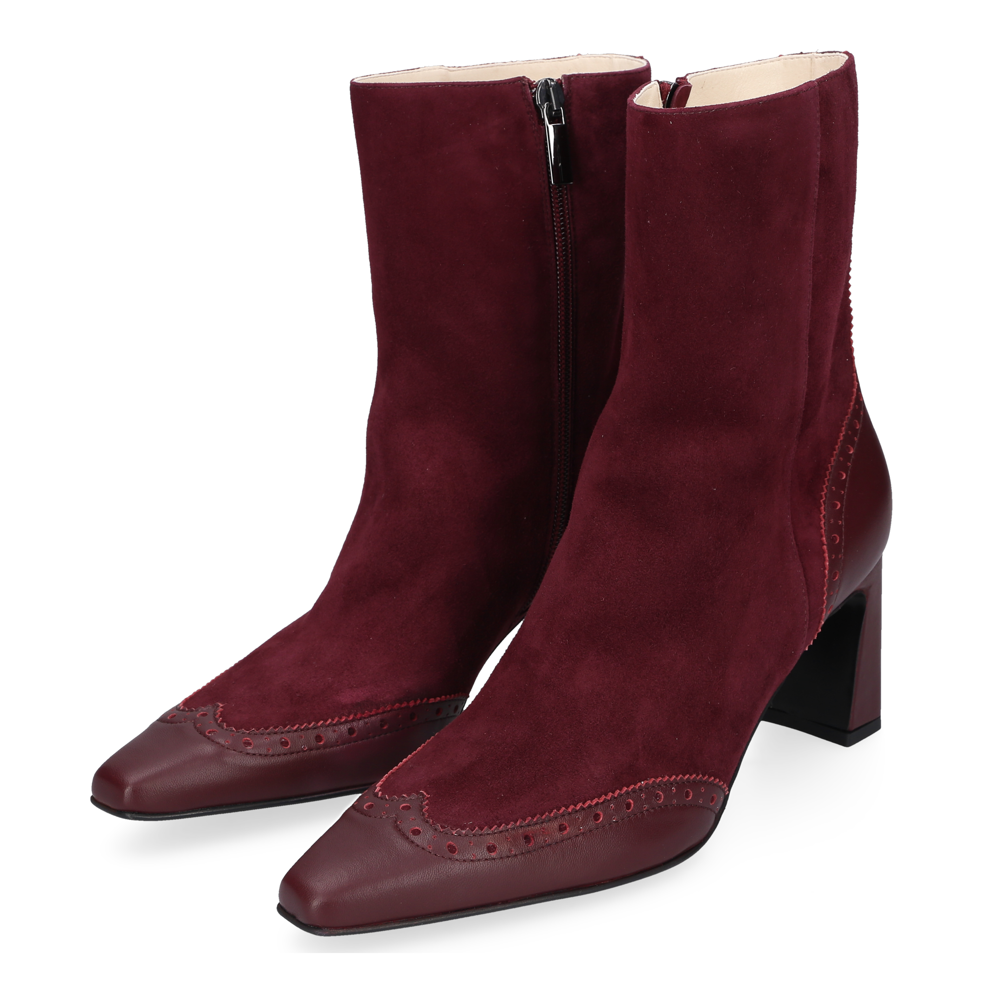 Henry Stevens Damen Stiefeletten Madison ZB70 - Bordeaux