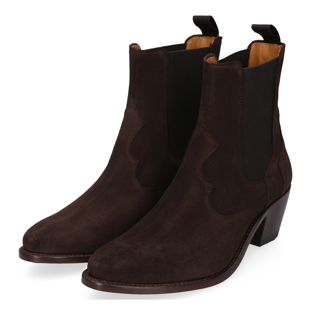 Henry Stevens Damen Stiefeletten Marla WCB - Dunkelbraun