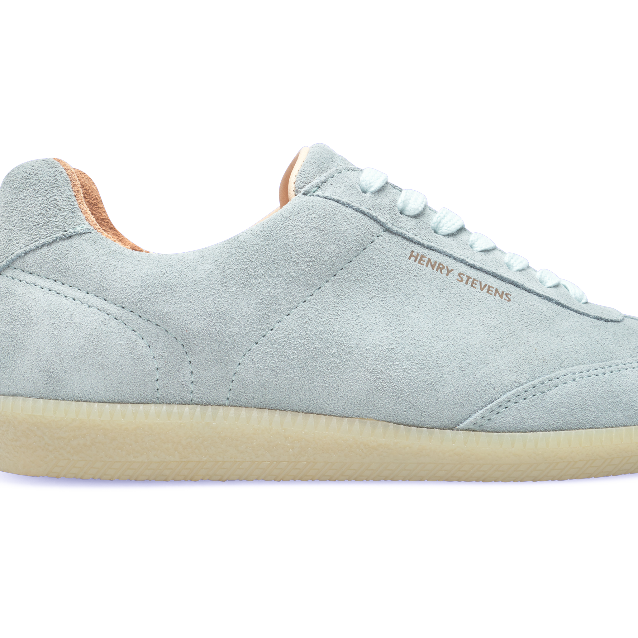 Henry Stevens Damen Sneaker Sophia Plain Blaugrau
