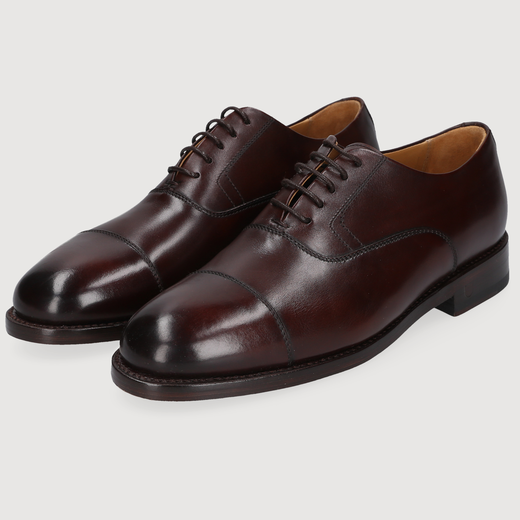 Henry Stevens Damen Klassiker Ella Captoe Schwarzbraun