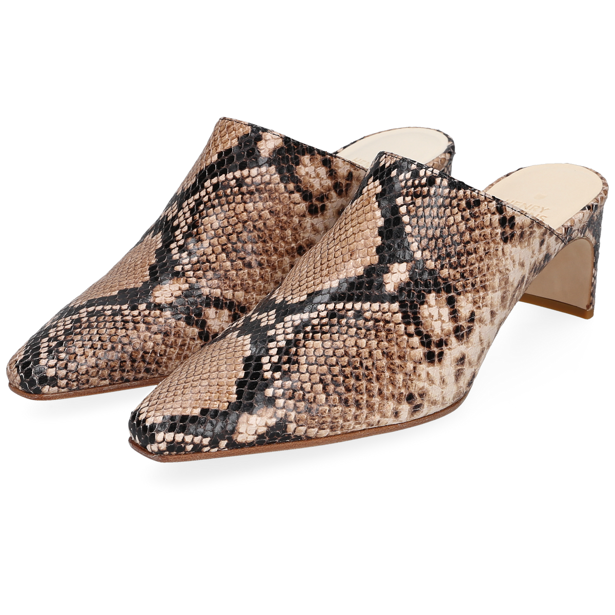 Henry Stevens Damen Sandale Emily Plain Naturale