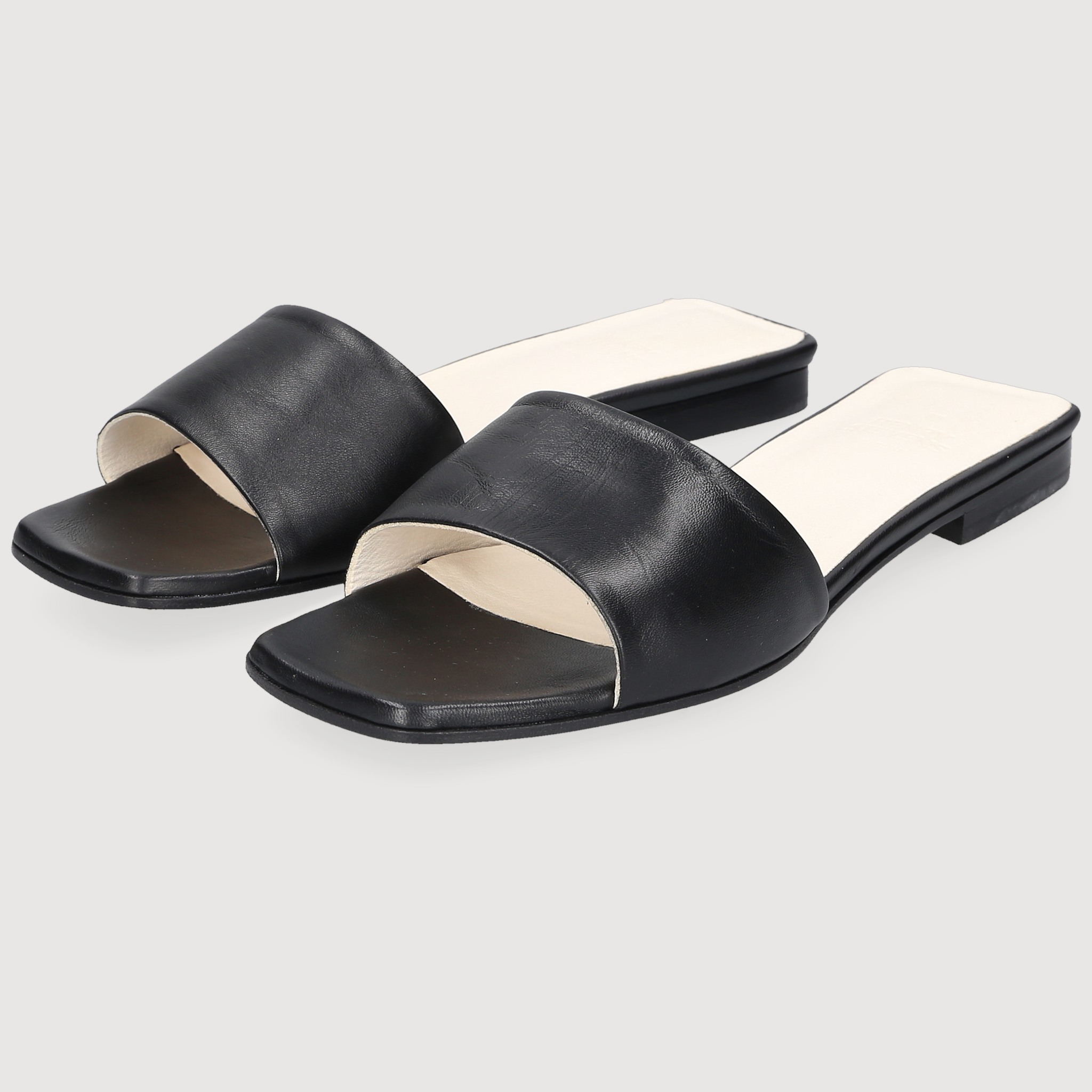 Henry Stevens Damen Sandale Harper Plain Schwarz