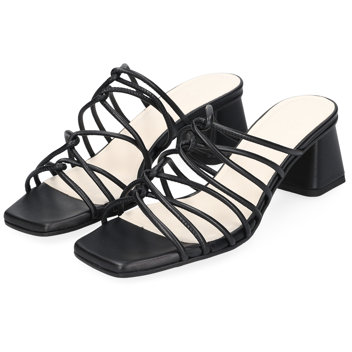 Henry Stevens Women's Sandal Harper Plain Black