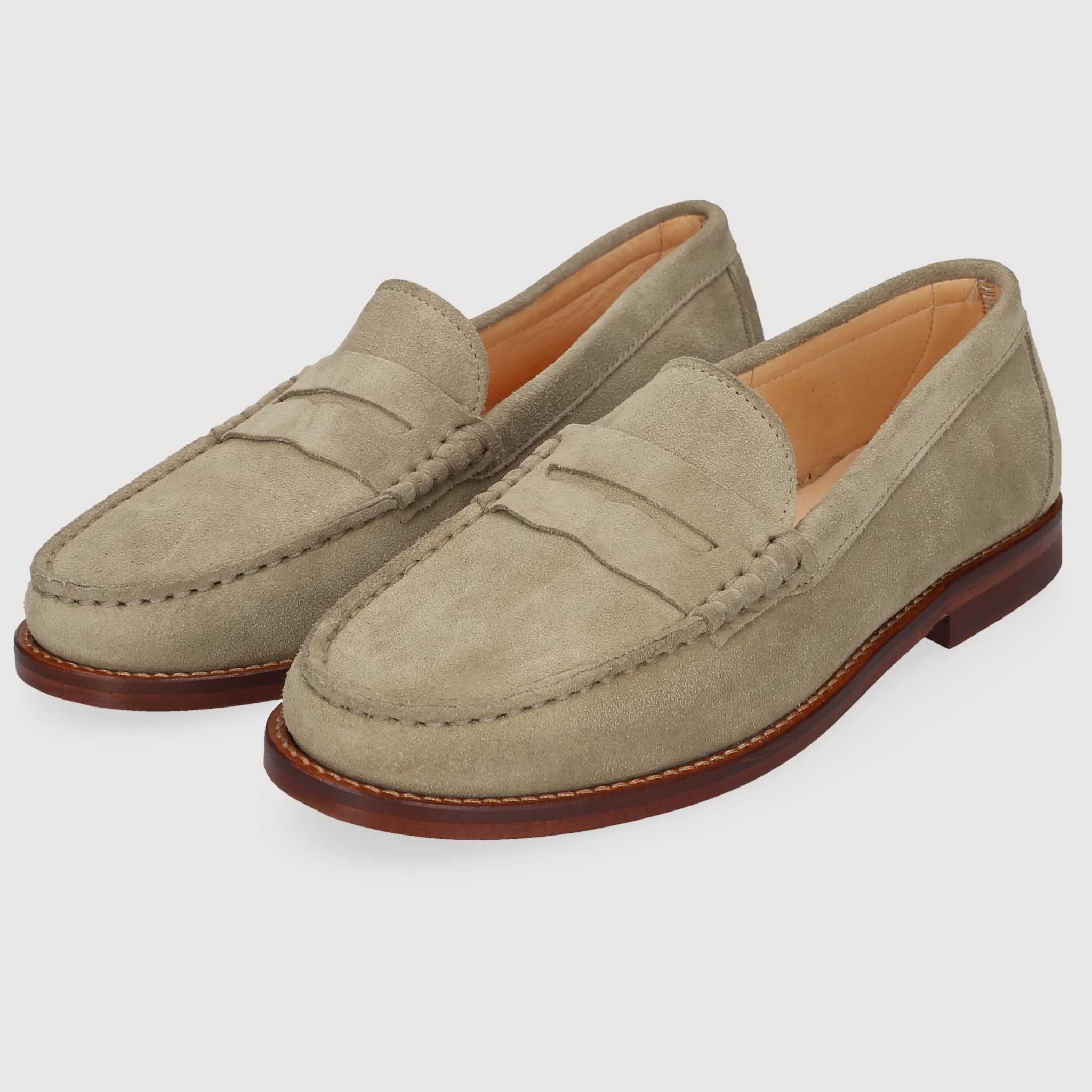 Henry Stevens Damen Loafer Riley Penny Beige
