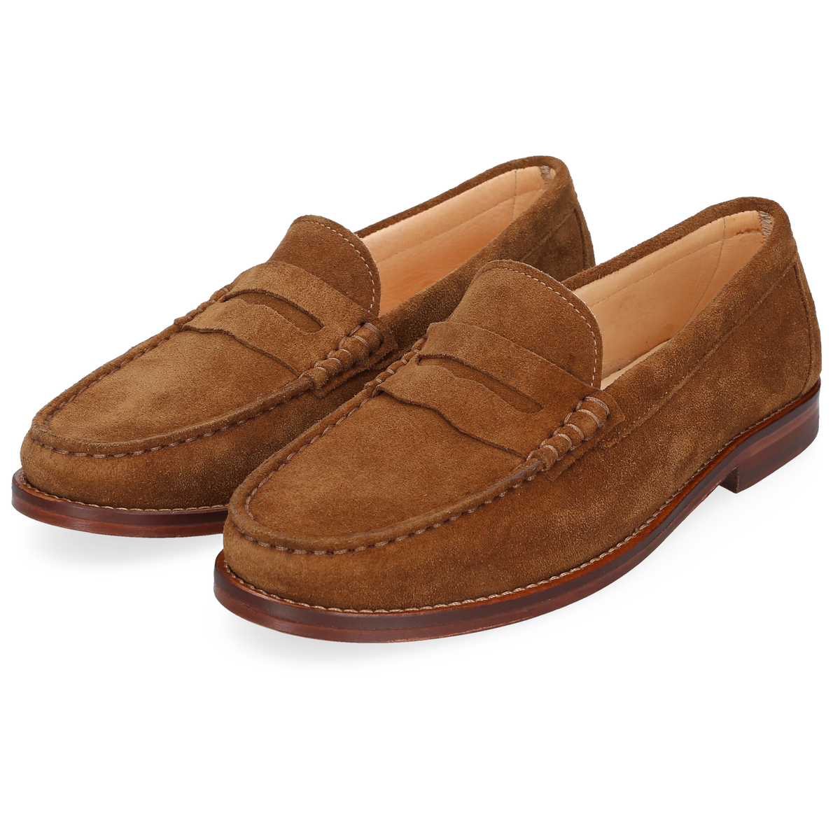 Henry Stevens Damen Loafer Riley Penny Caramel