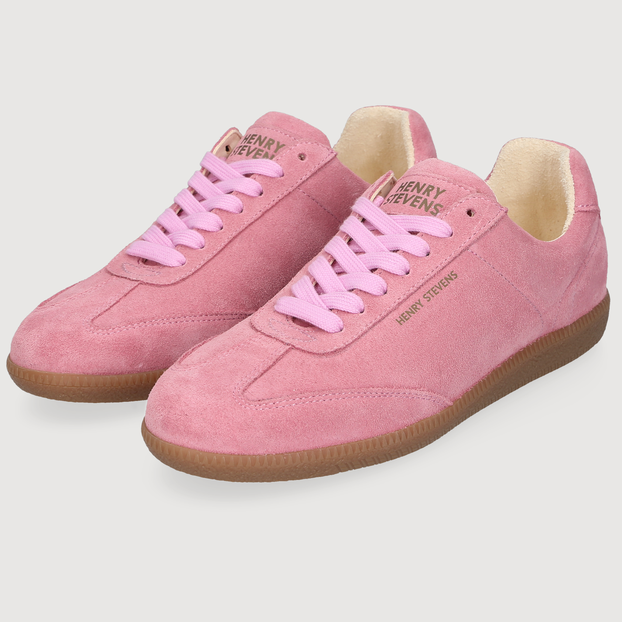 Henry Stevens Damen Sneaker Sophia Plain Rosa