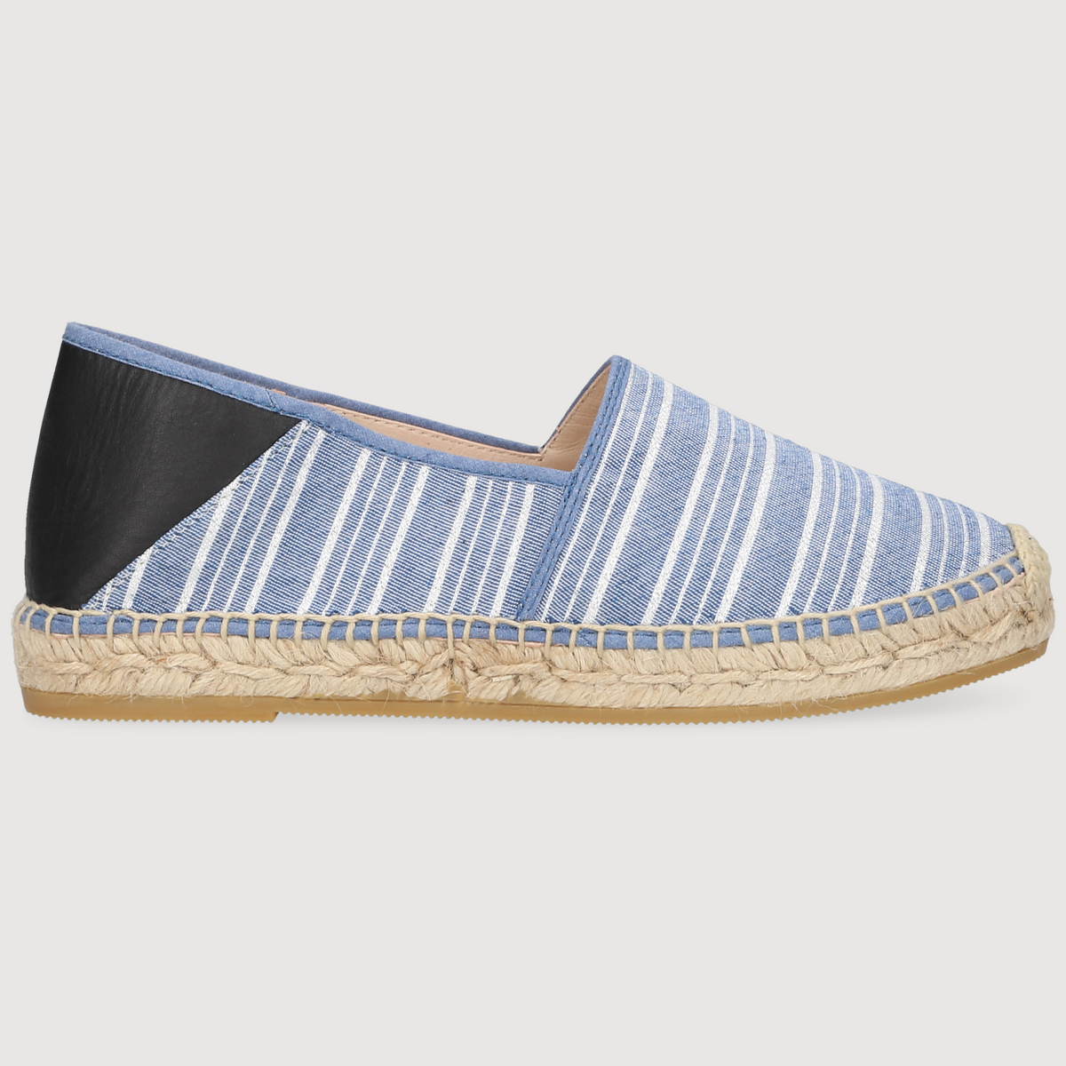 Henry Stevens Damen Espadrille Taylor Plain Blue