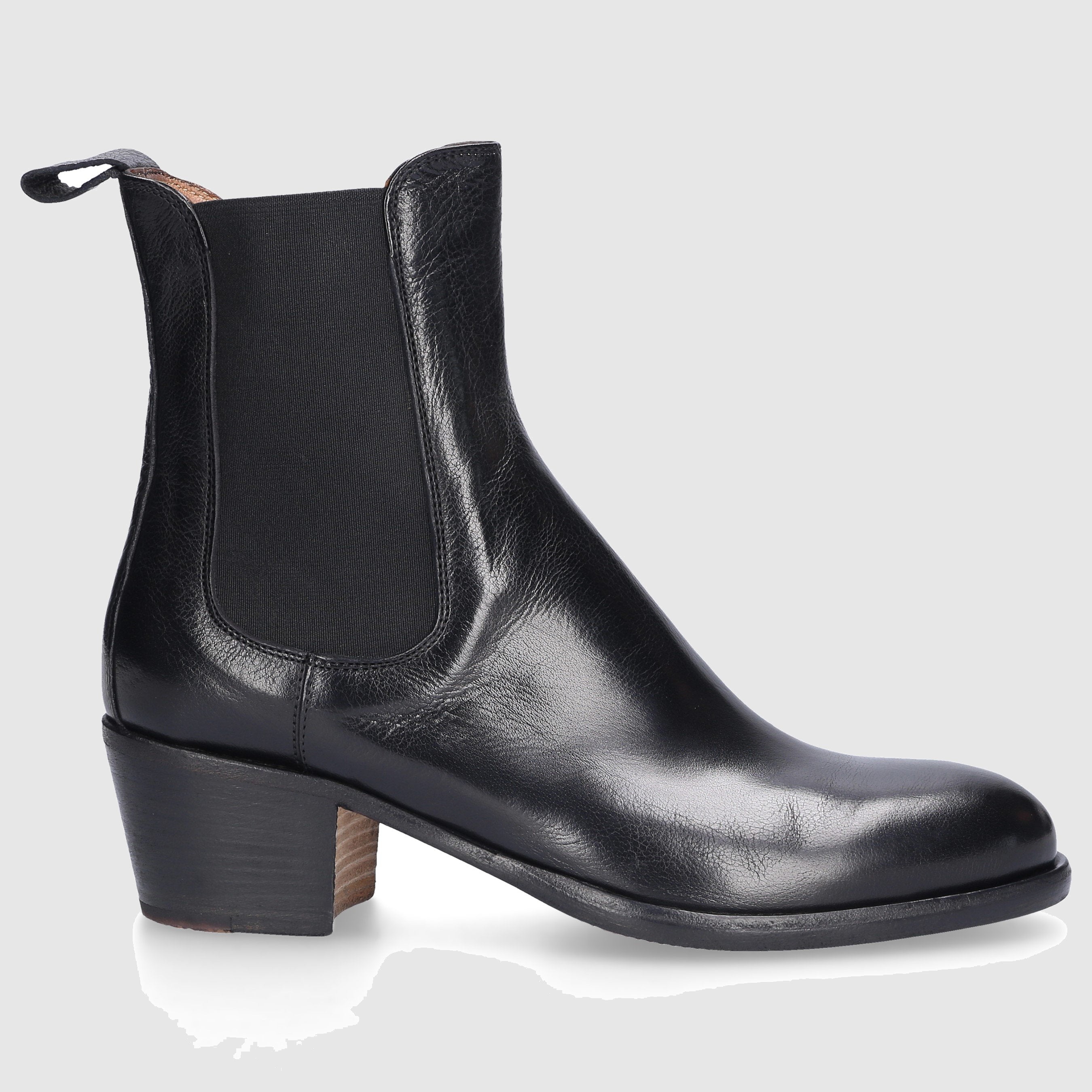 Elia Maurizi Damen Stiefeletten 9108 SCHWARZ