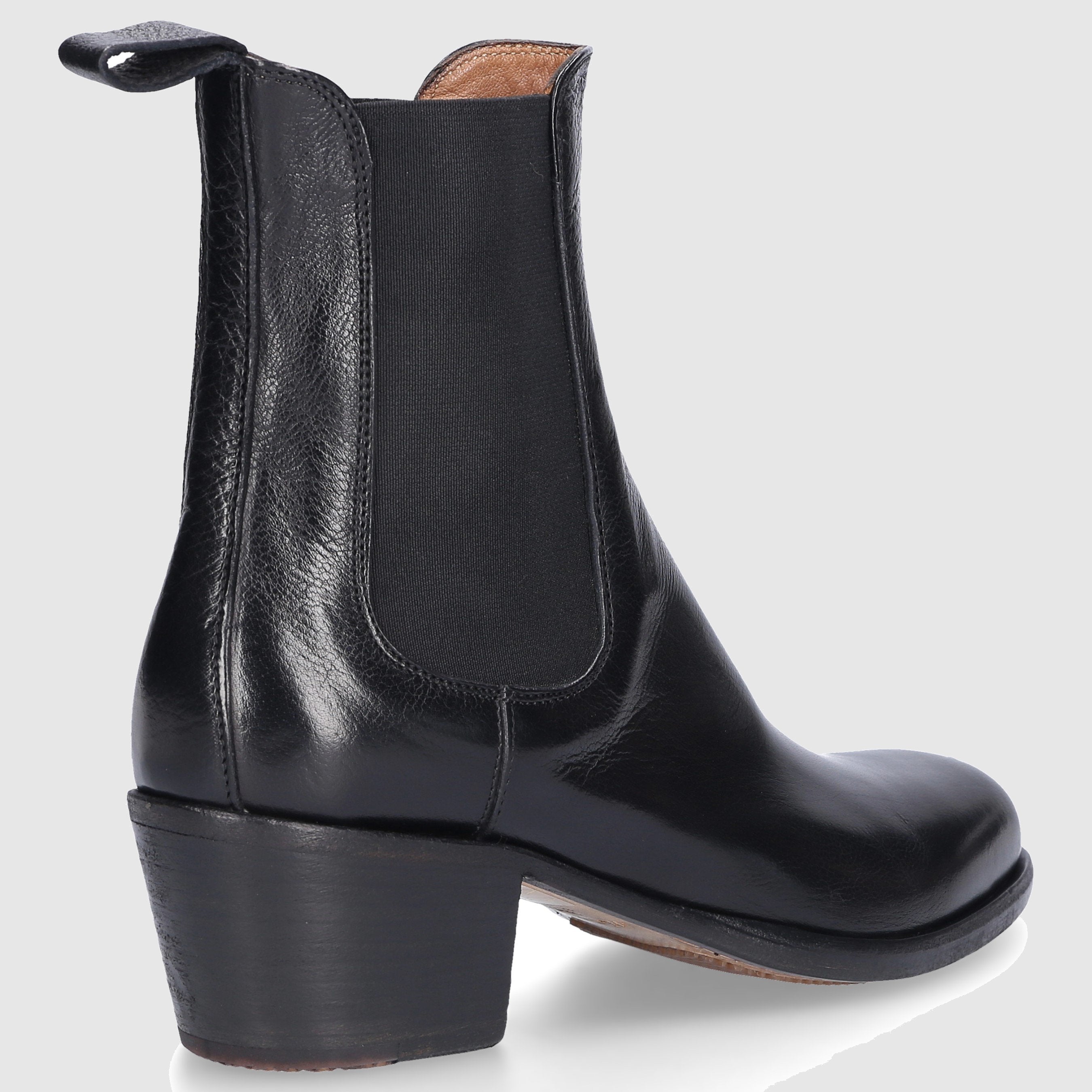 Elia Maurizi Damen Stiefeletten 9108 SCHWARZ