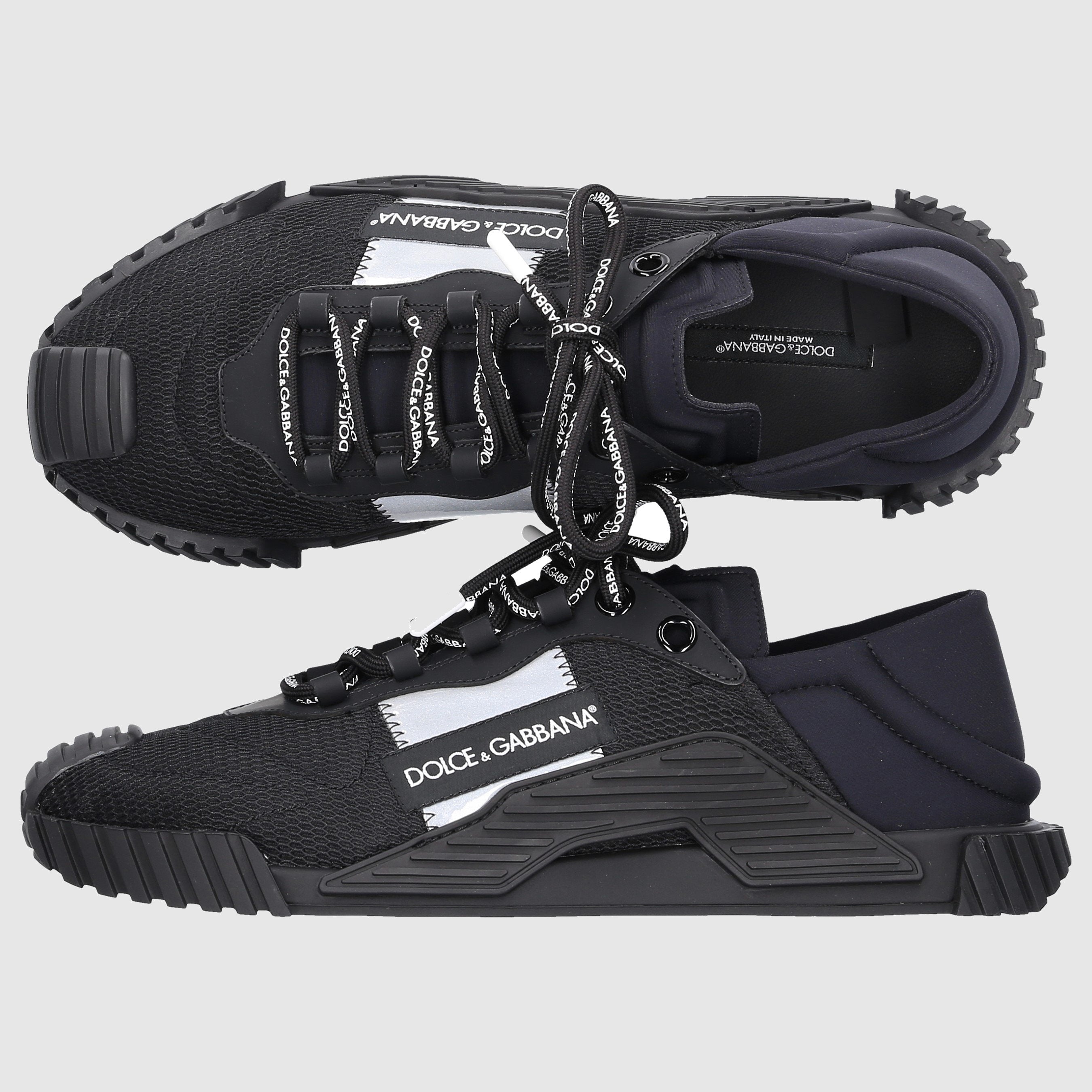 Dolce & Gabbana Herren Sneaker CS1769 Schwarz