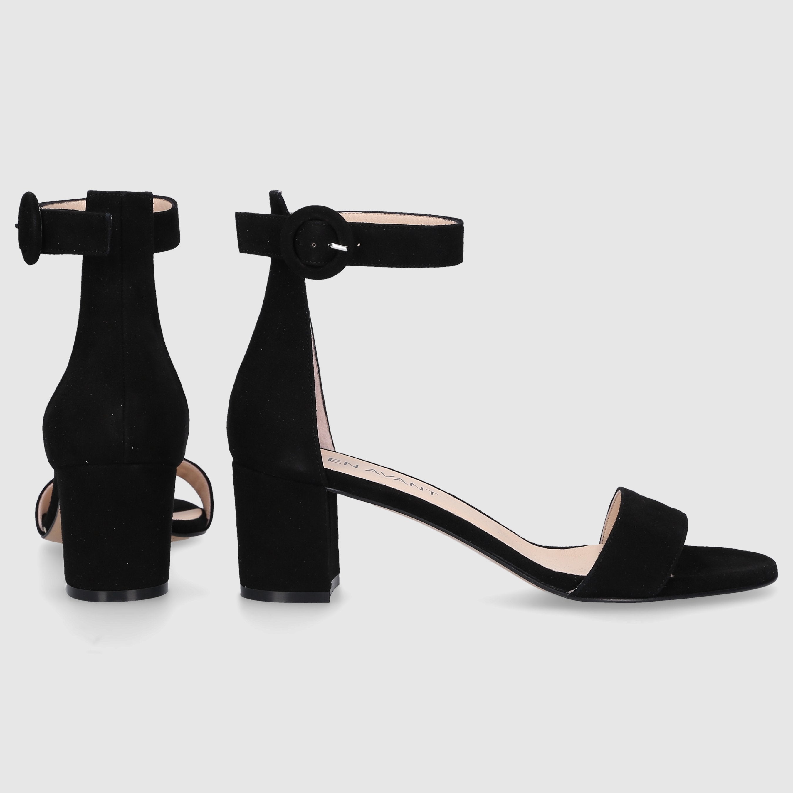 EN AVANT Damen Sandalen GR4 SCHWARZ