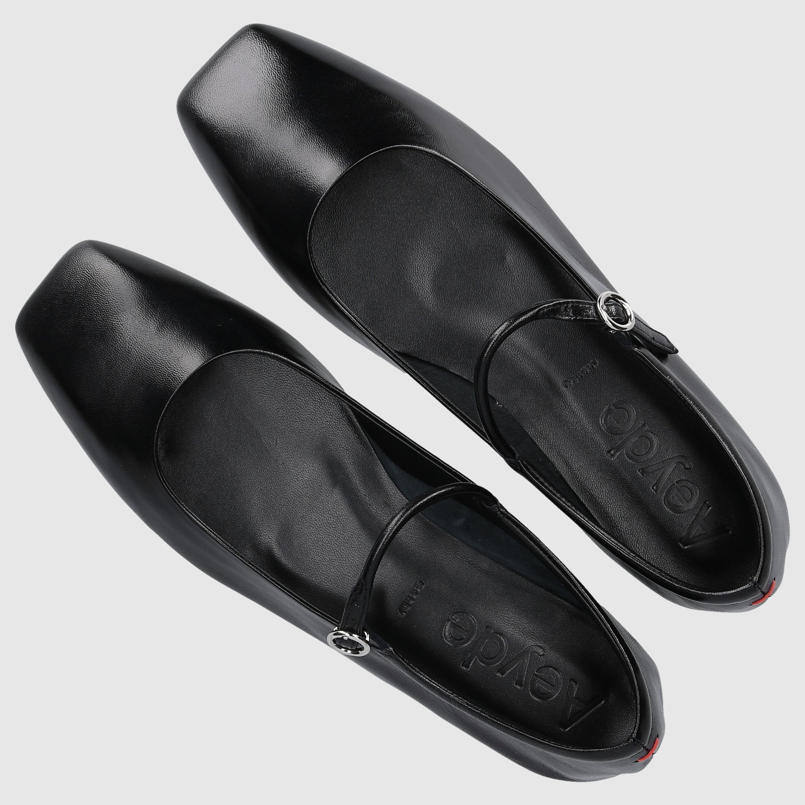 Aeyde Damen Ballerinas UMA800 Schwarz