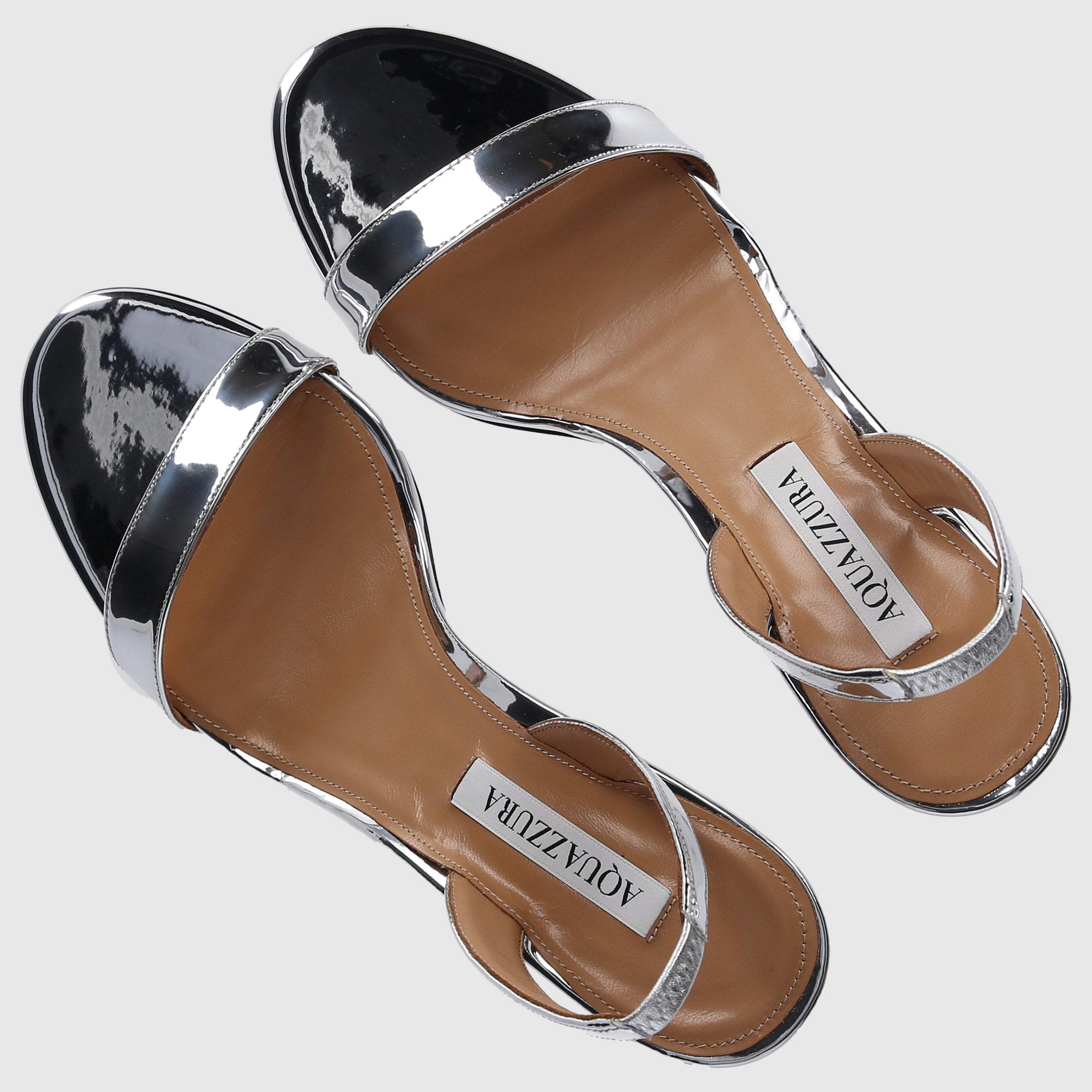 Aquazzura W SANDALS HEELED SNBMIDS0 Silver