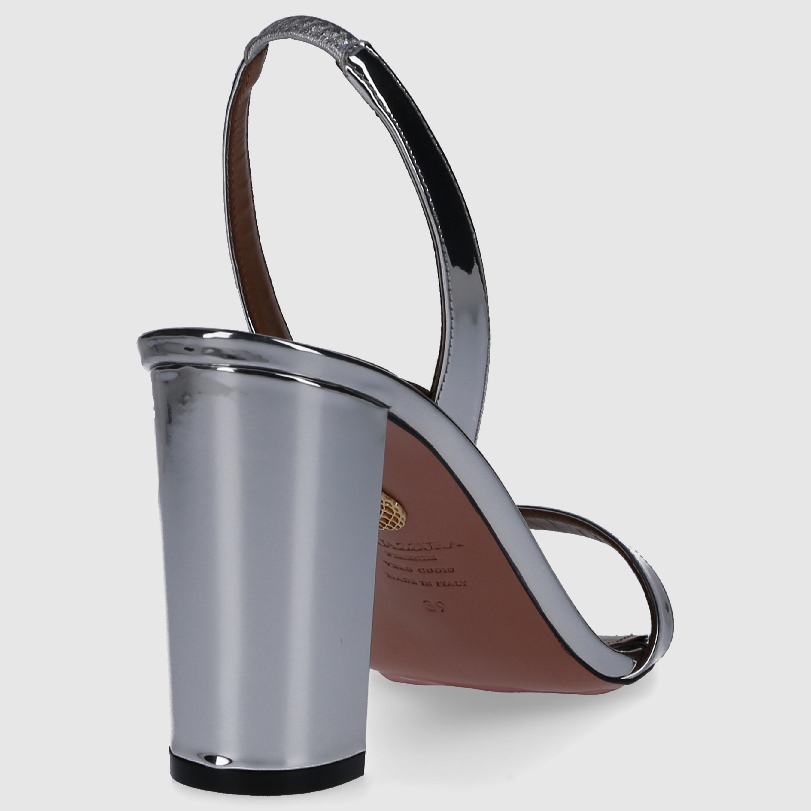 Aquazzura W SANDALS HEELED SNBMIDS0 Silver