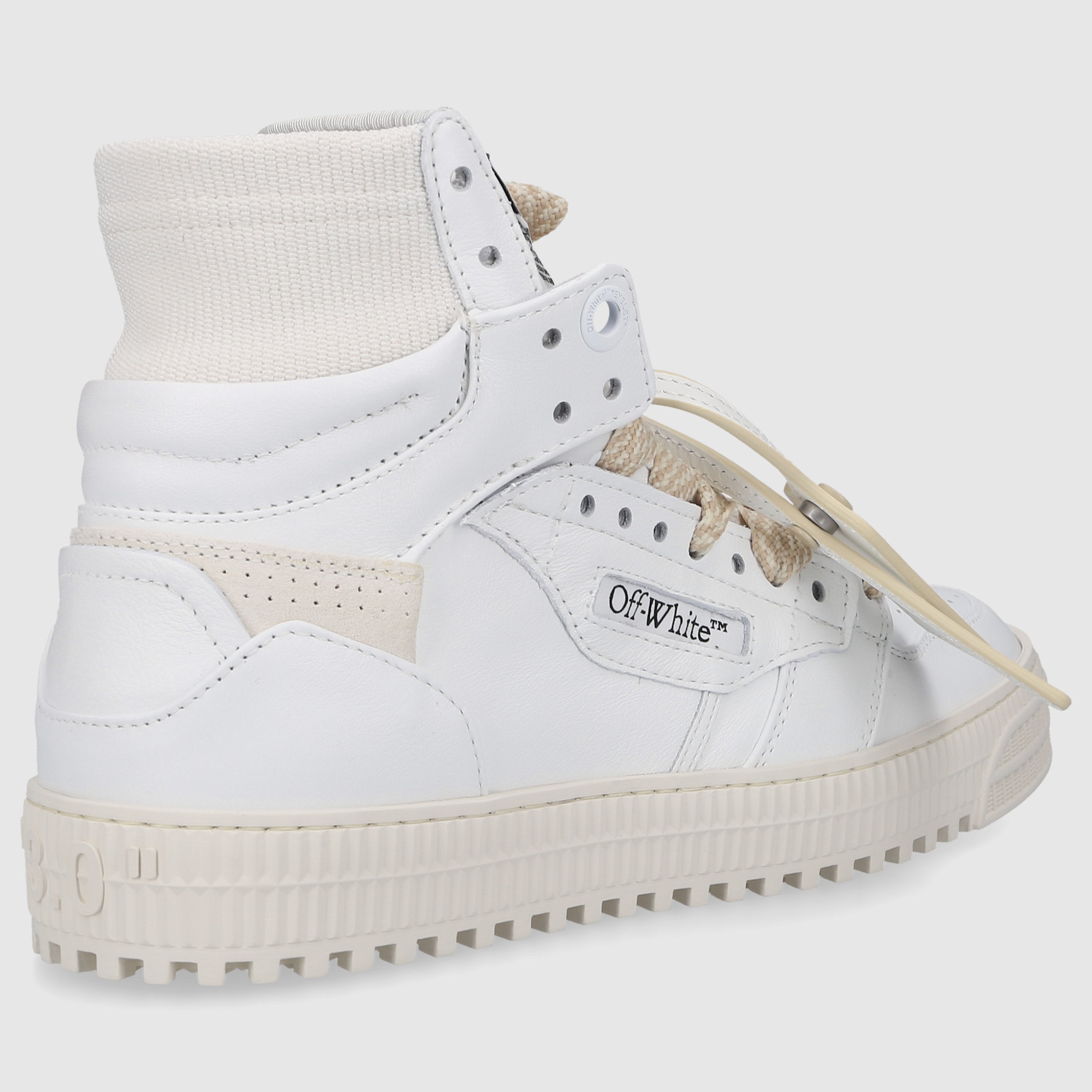 Off-White Herren Sneaker OMIA065S24LEA0040101 Weiß