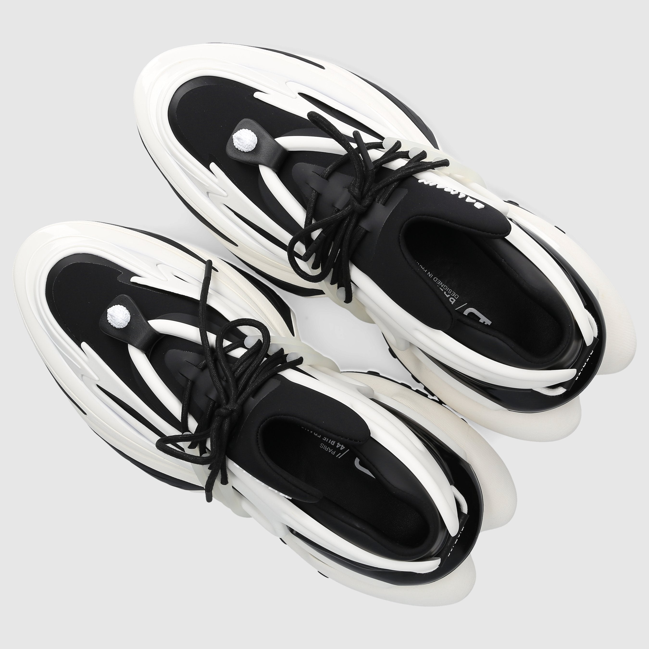 Balmain Herren Sneaker BM1VJ309KNOCEAB Schwarz