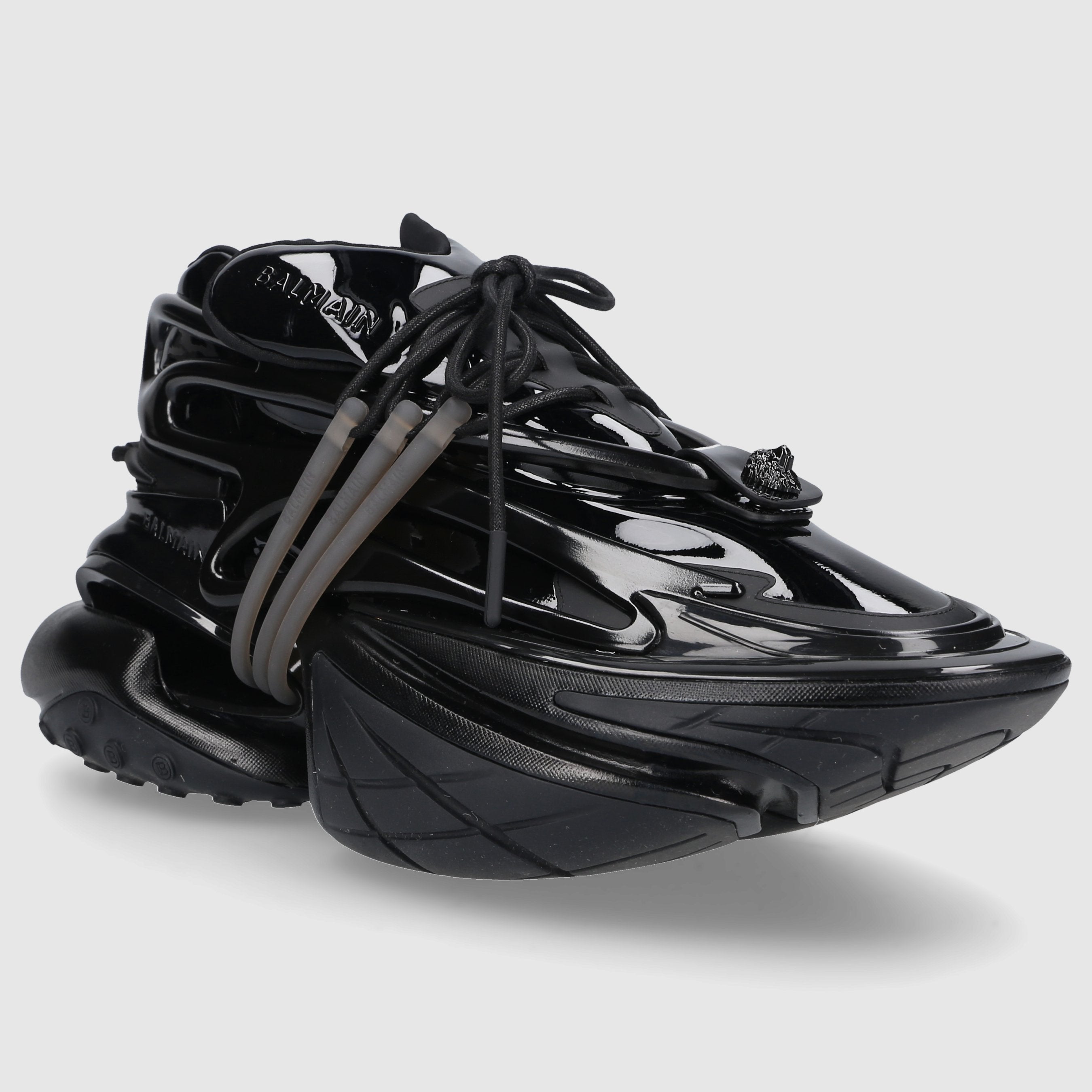 Balmain Herren Sneaker CM6VJ309KVRN0PA Schwarz