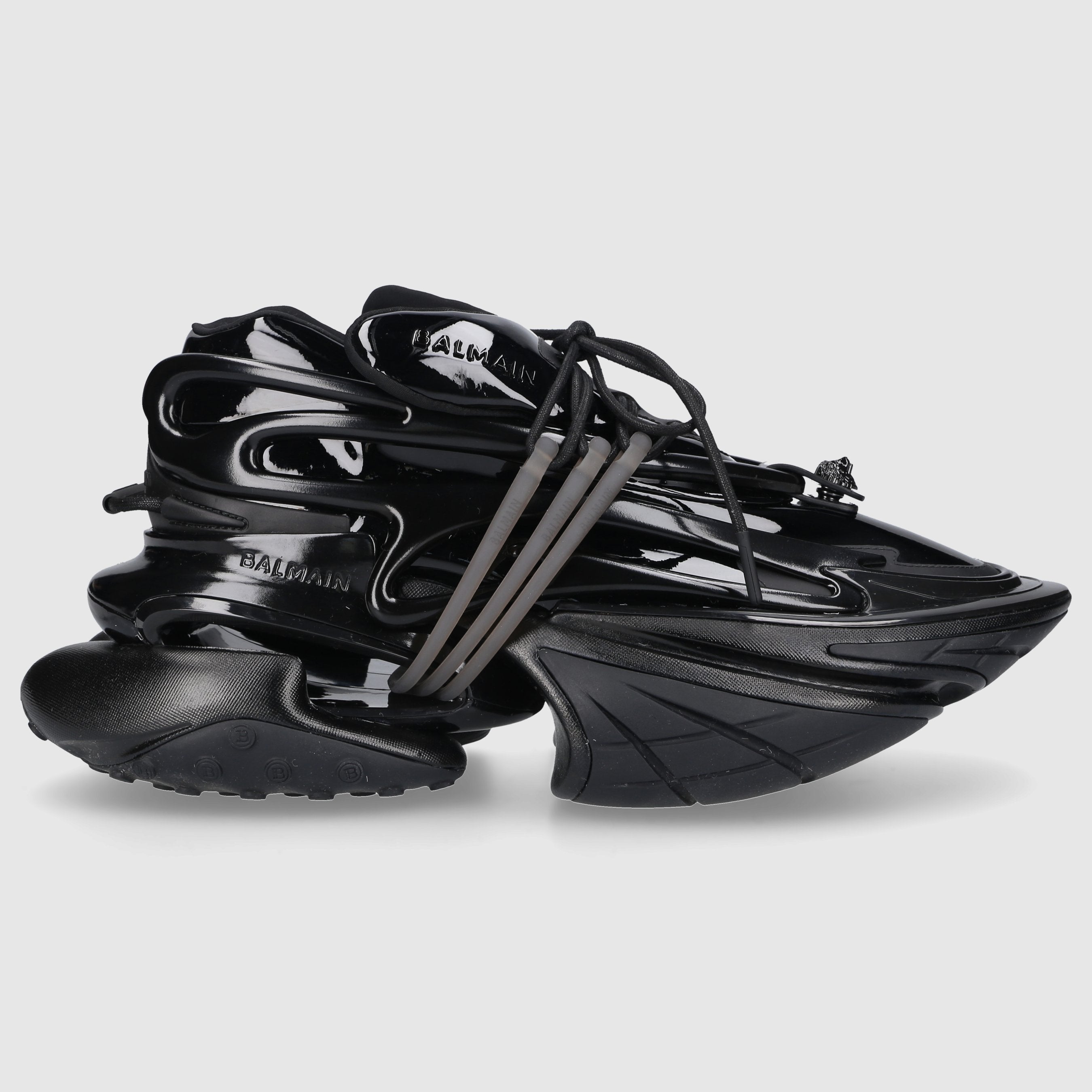 Balmain Herren Sneaker CM6VJ309KVRN0PA Schwarz