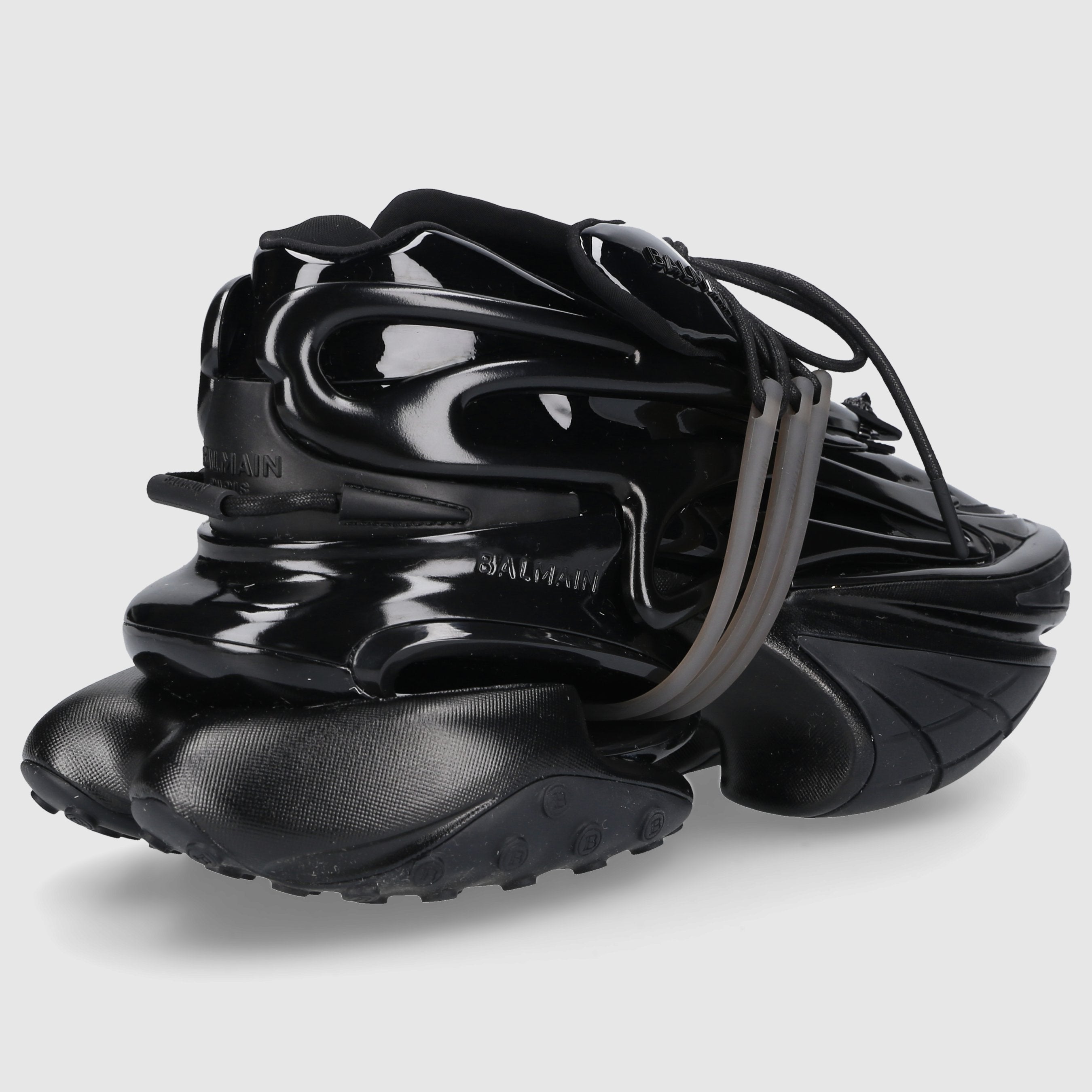 Balmain Herren Sneaker CM6VJ309KVRN0PA Schwarz