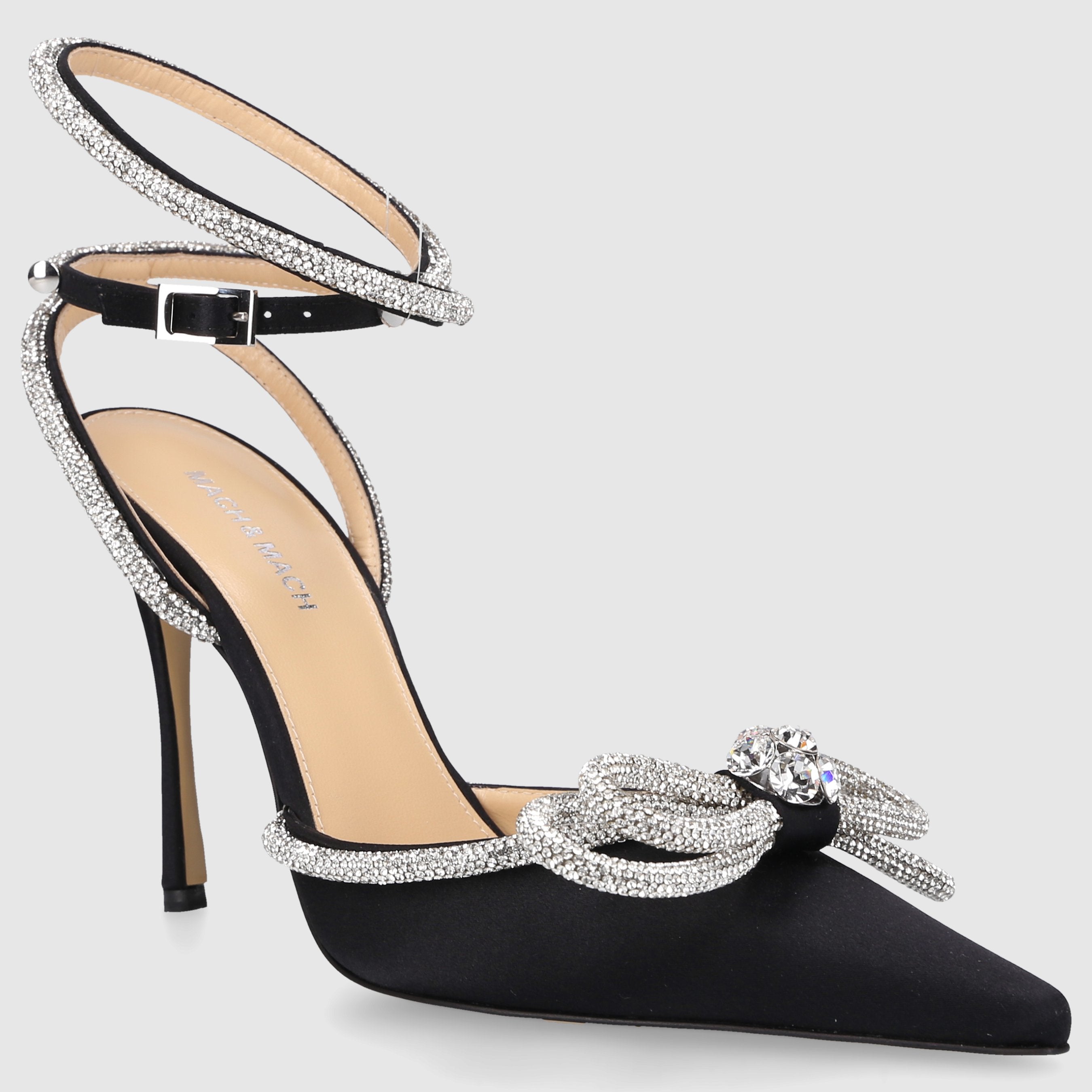 MACH&MACH W SANDALS HEELED FW200235BLACK Black