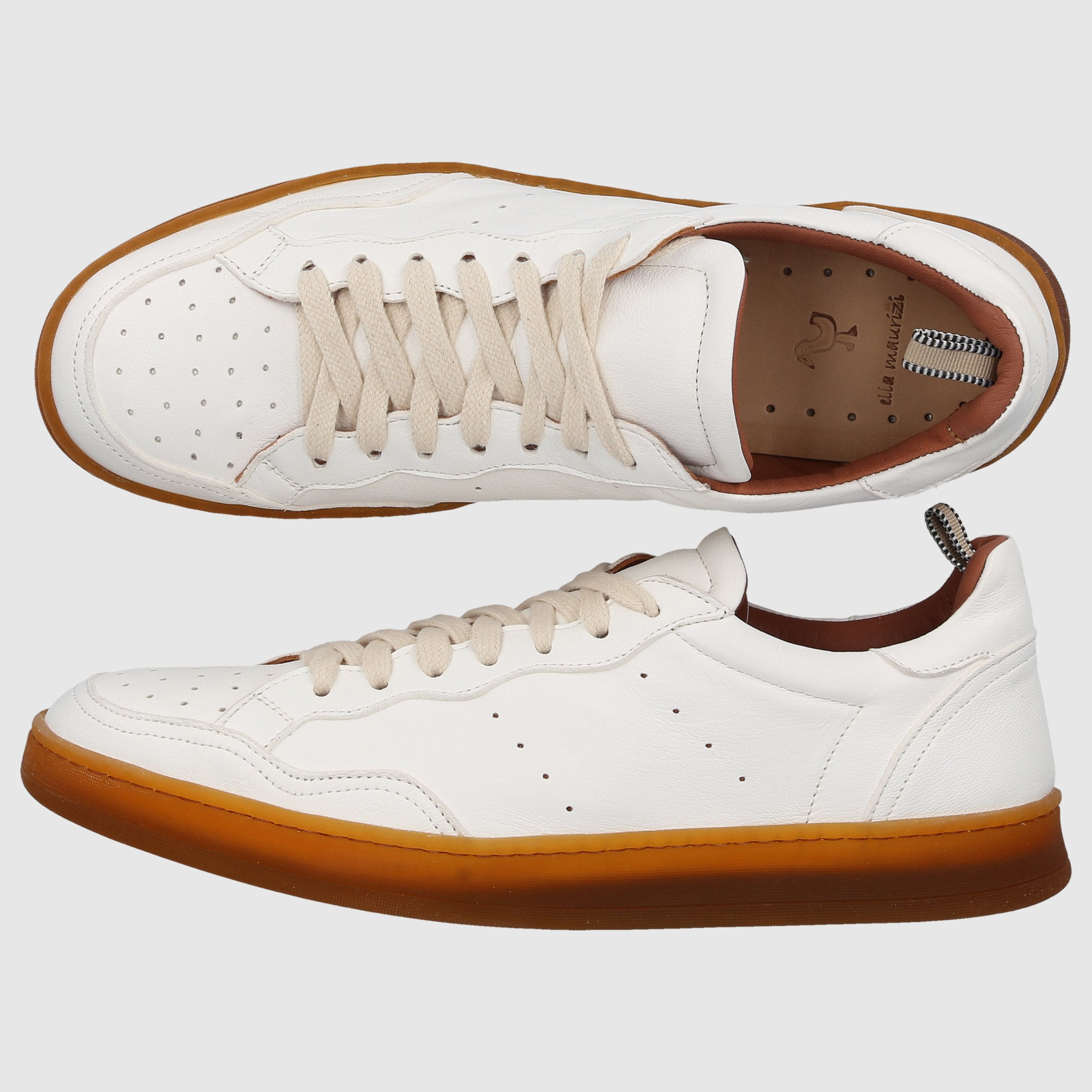 Elia Maurizi Damen Sneaker 1166V9 WEISS