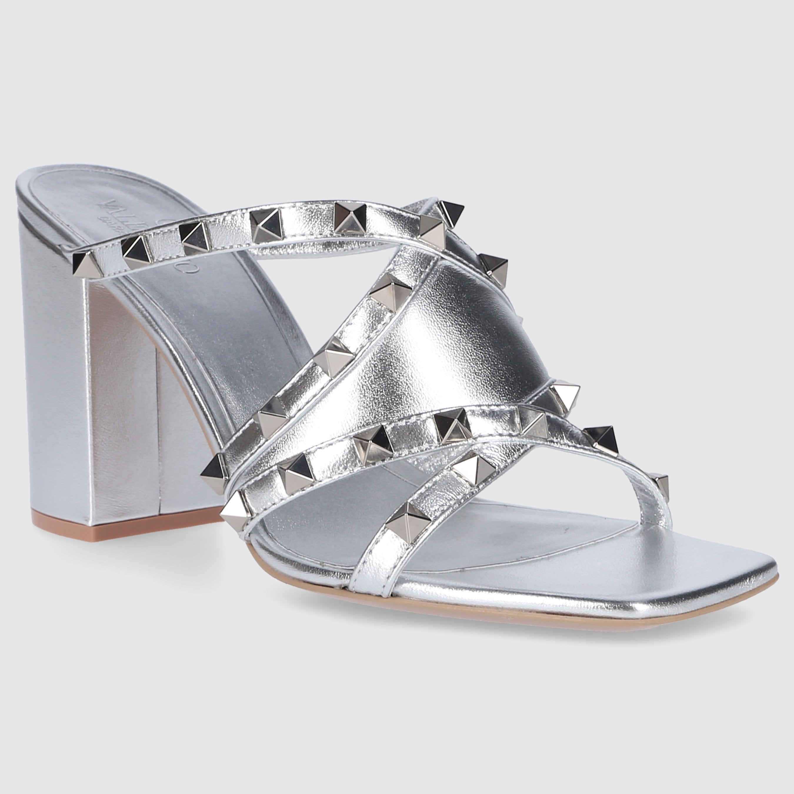 Valentino Garavani Damen Sandalen ROCKSTUD Nappaleder