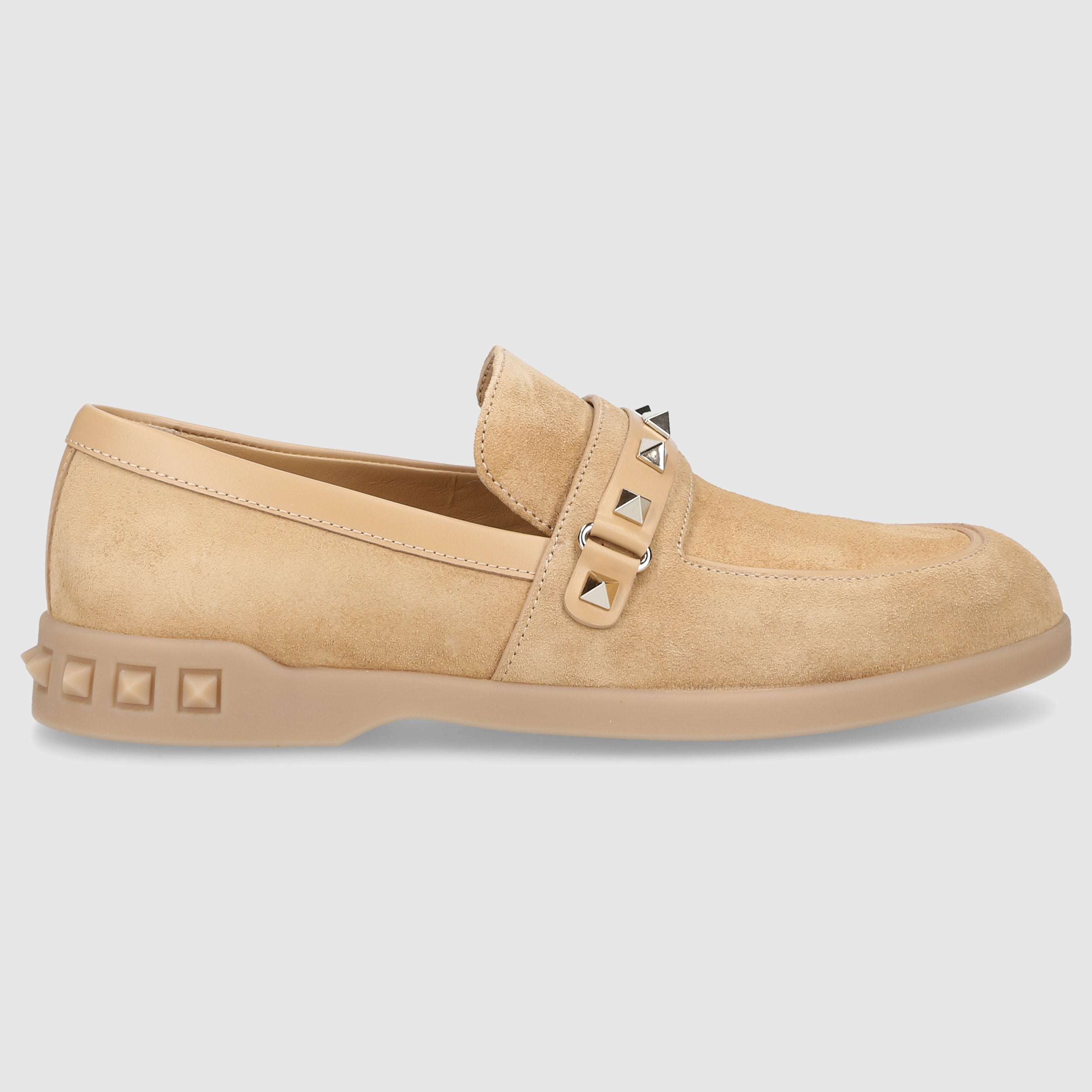 Valentino Garavani Damen Loafer LEISURE FLOWS Veloursleder