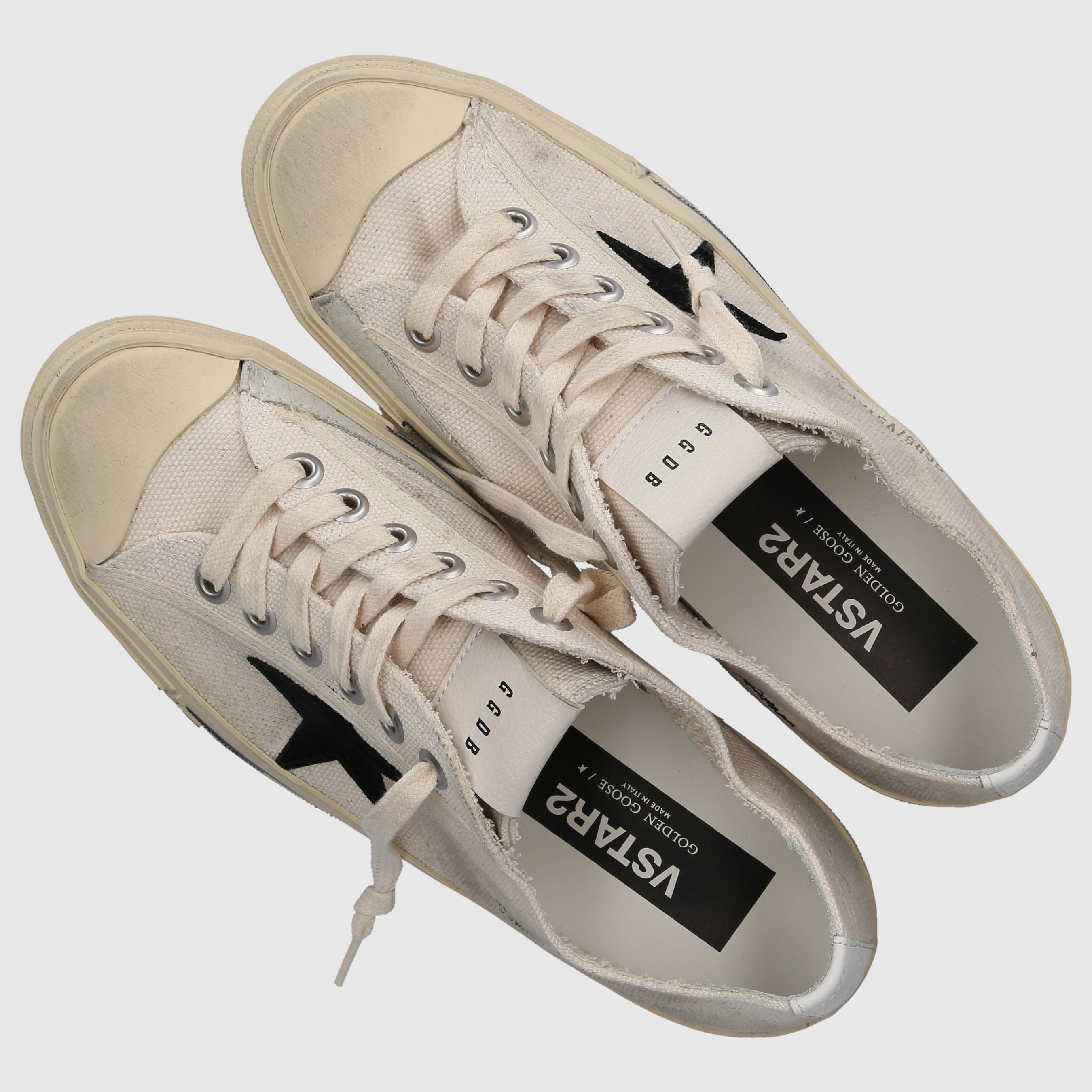 Golden Goose Damen Damenschuhe V-START 2 Canvas