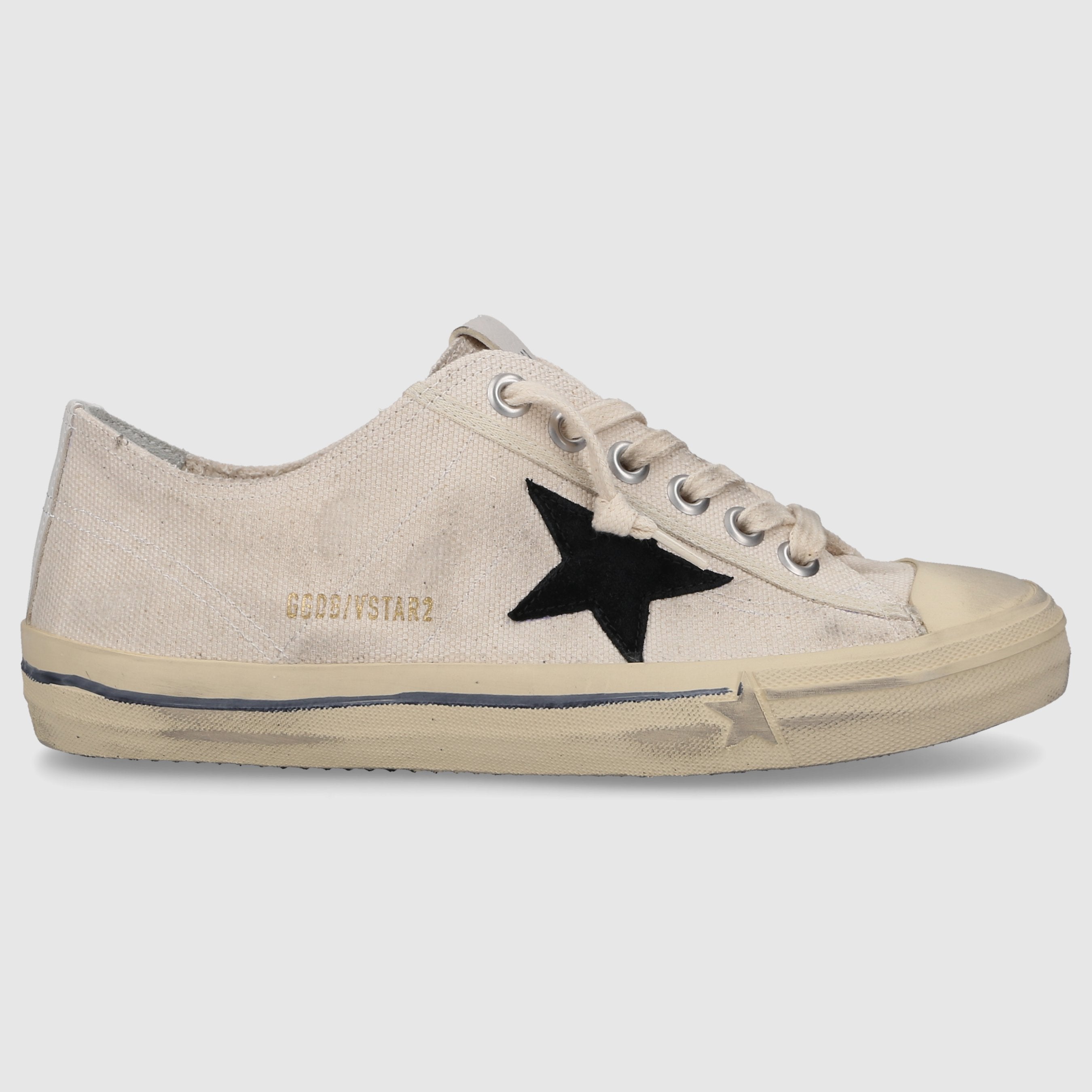 Golden Goose Damen Damenschuhe V-START 2 Canvas