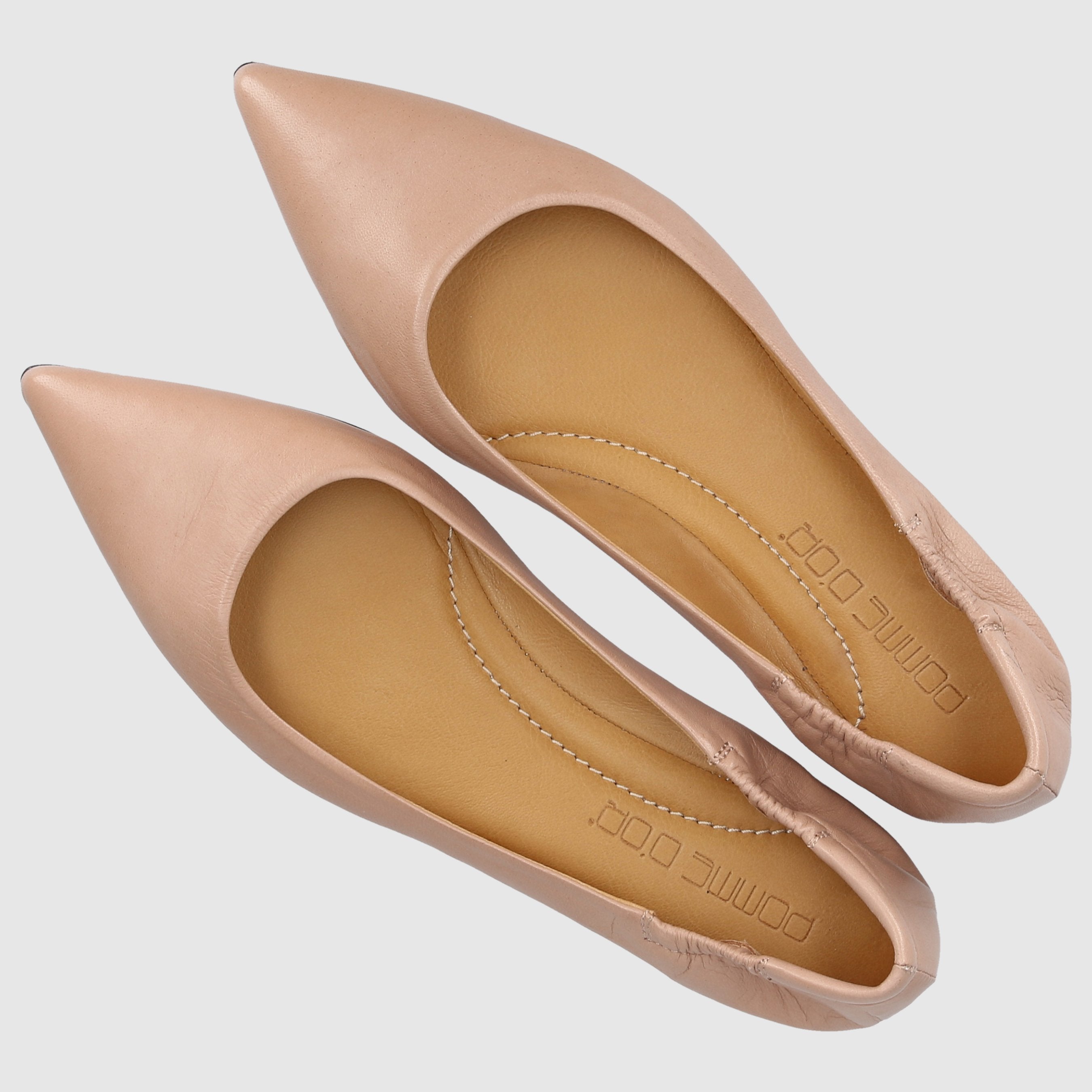 Pomme D`OR Damen Ballerinas 1720 BEIGE