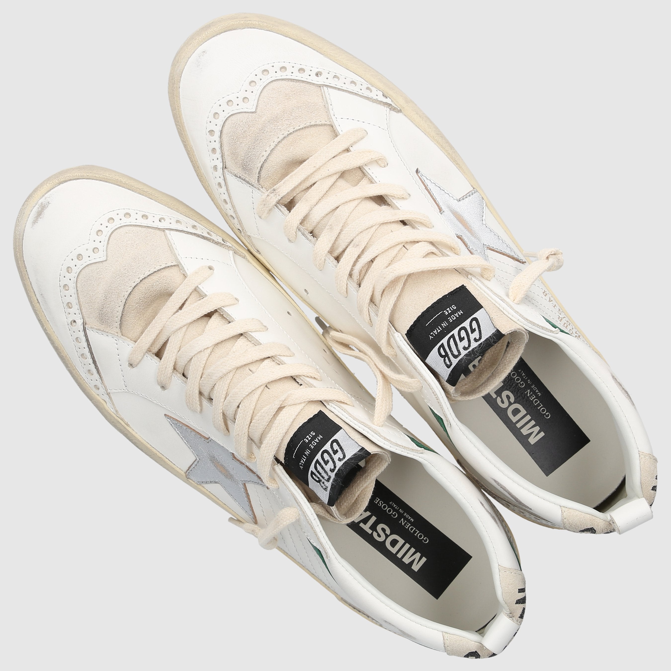Golden Goose Herren Sneaker high MID STAR CLASSIC Kalbsleder
