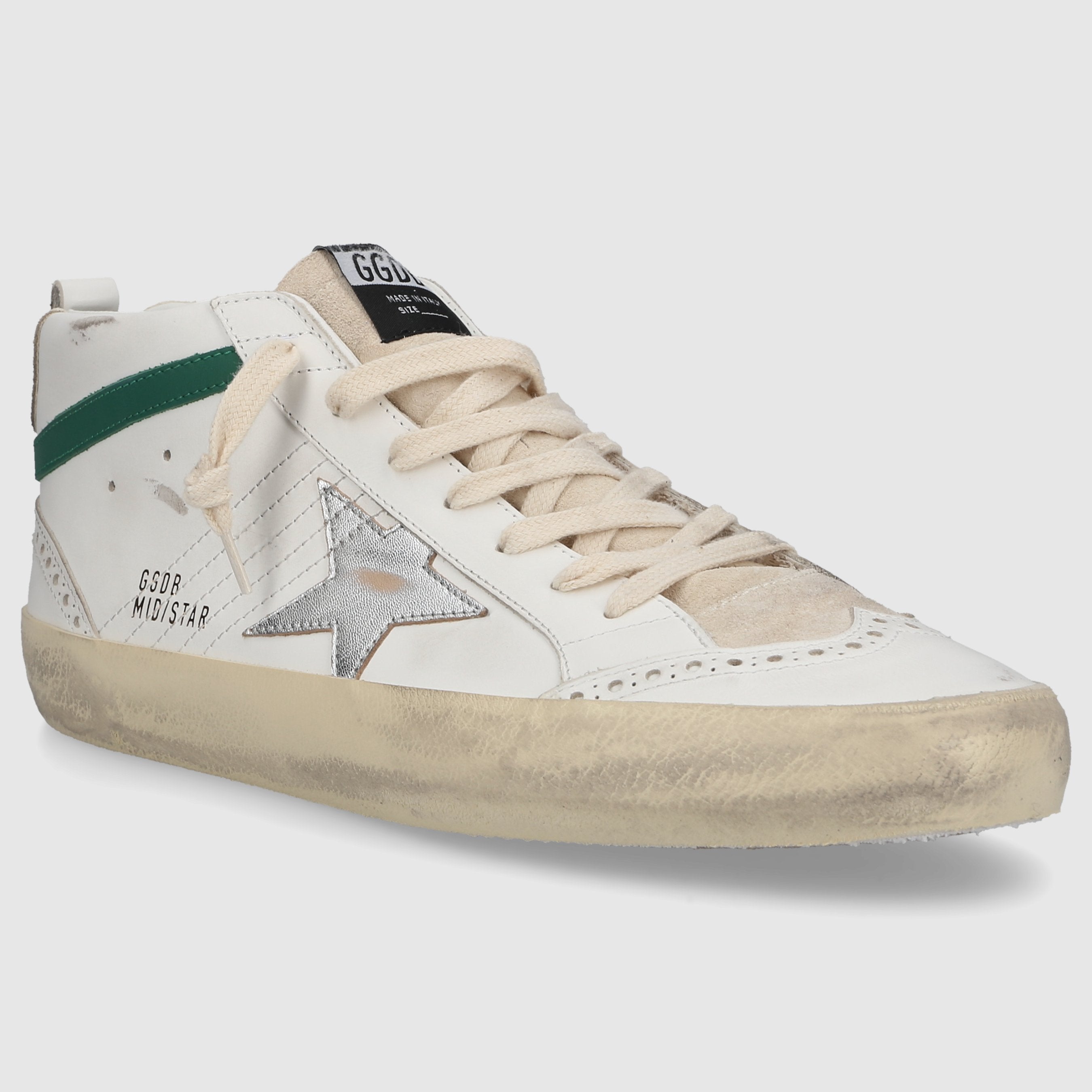 Golden Goose Herren Sneaker high MID STAR CLASSIC Kalbsleder