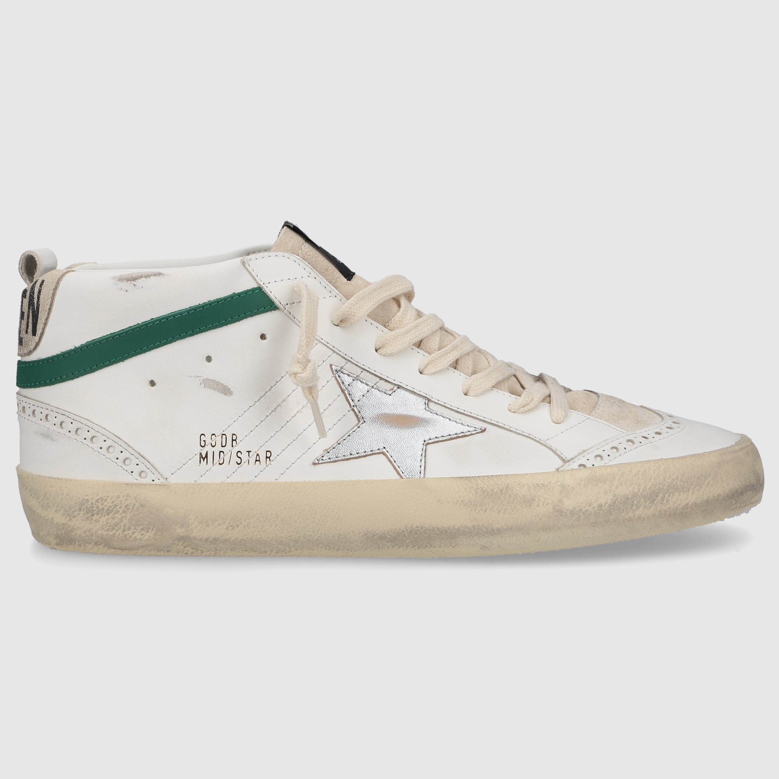 Golden Goose Herren Sneaker high MID STAR CLASSIC Kalbsleder
