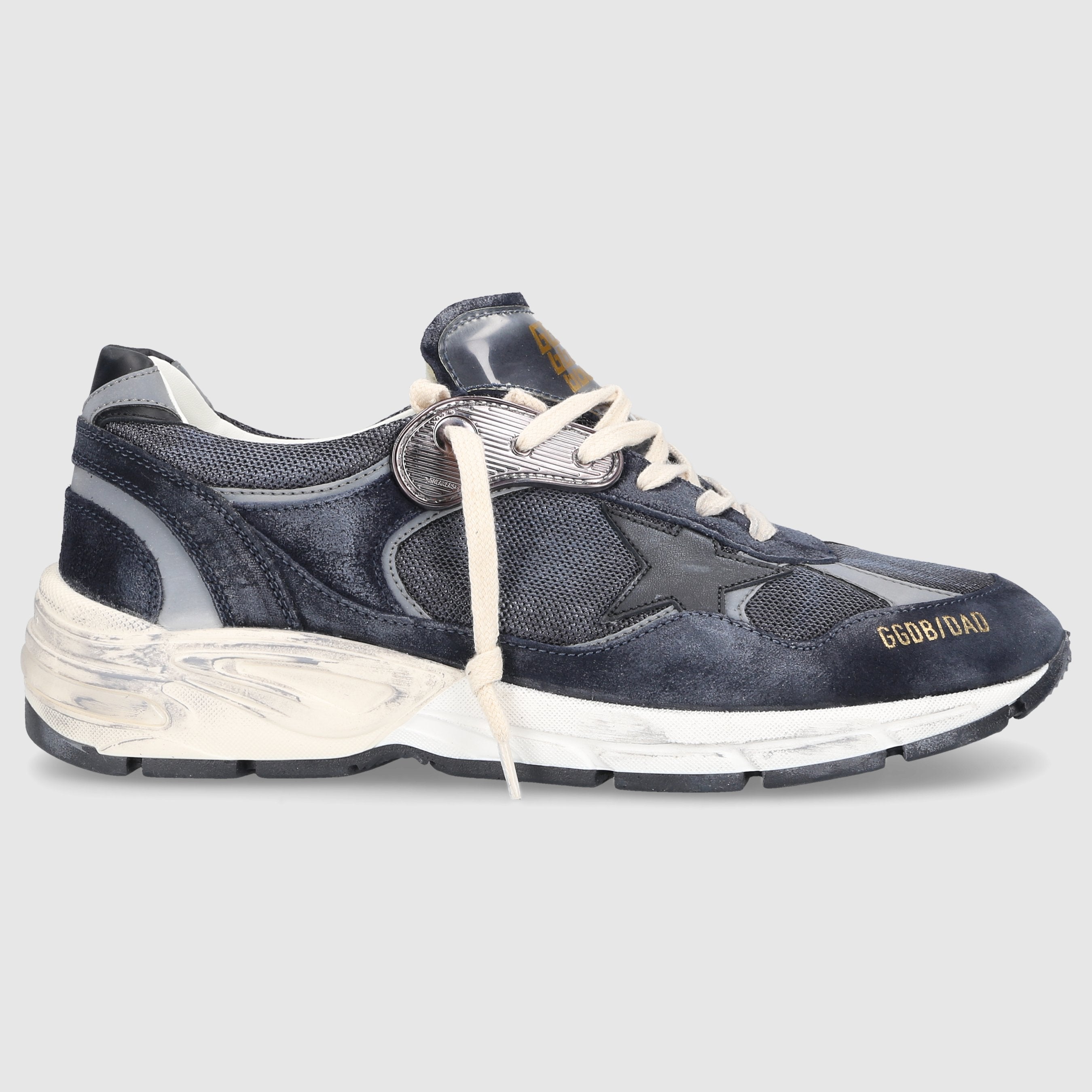 Golden Goose Herren Sneaker low RUNNING DAD Veloursleder Textil