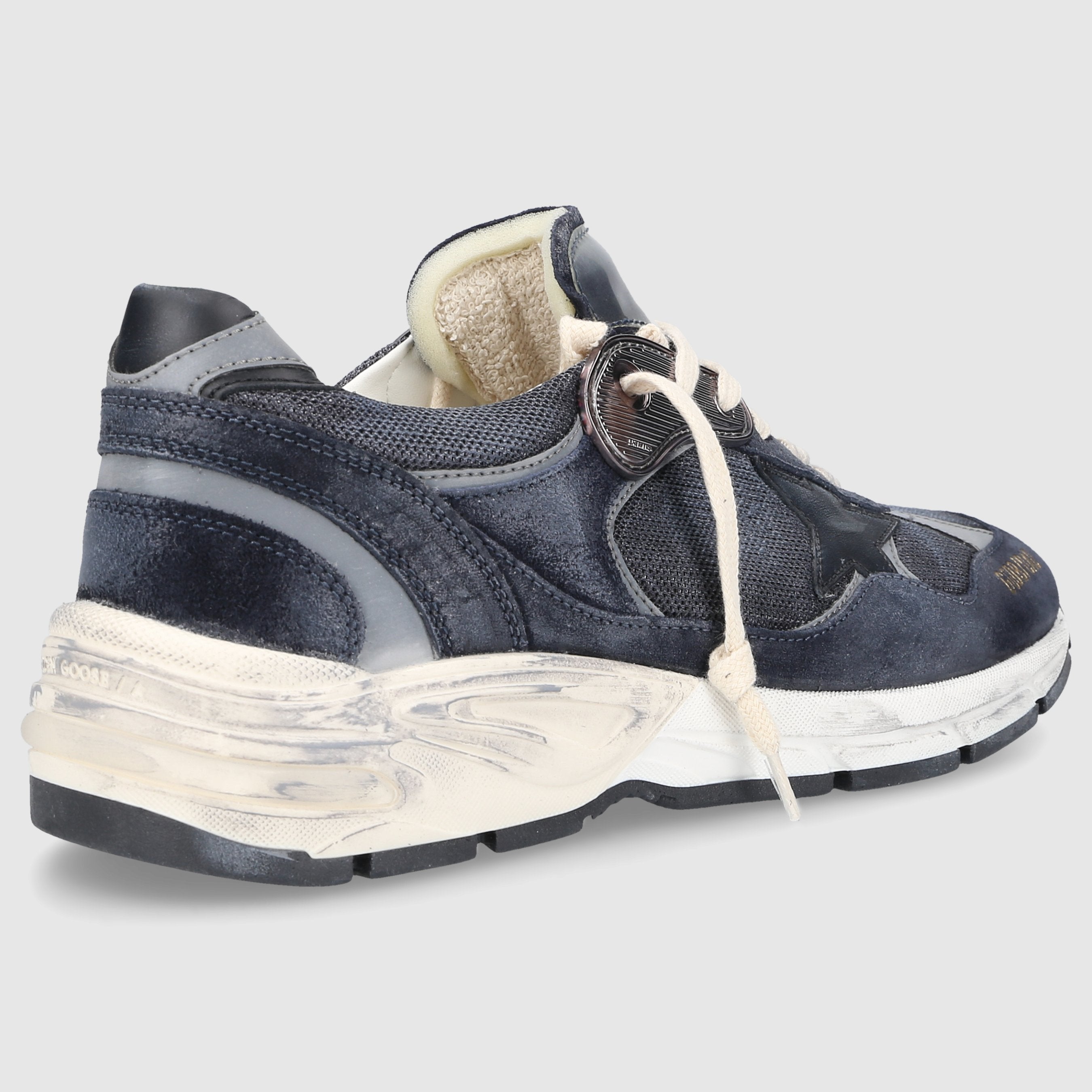 Golden Goose Herren Sneaker low RUNNING DAD Veloursleder Textil